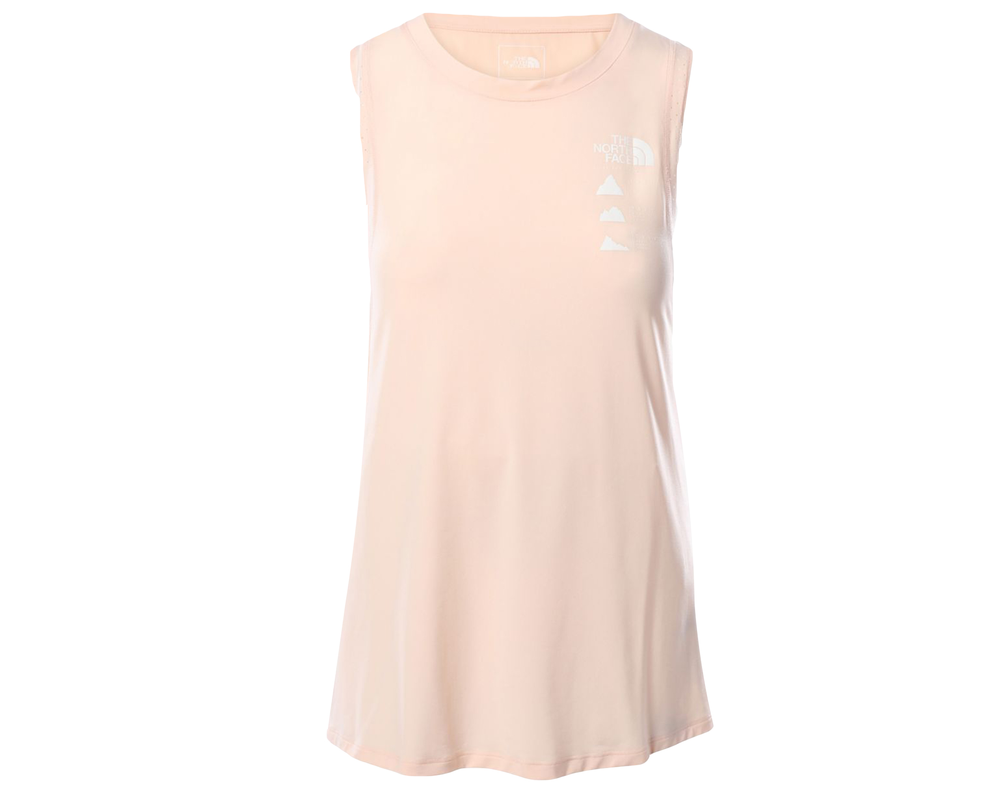 The North Face W Glacier Tank Kadın Günlük Tişört NF0A555YWC61 Pembe