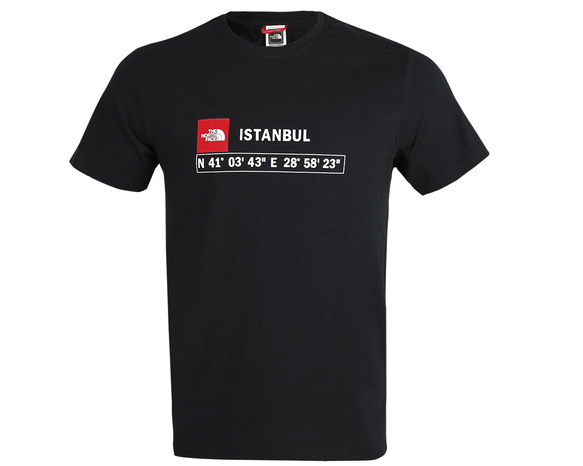 The North Face M S/S Gps Tee istanbul Erkek Günlük Tişört NF0A7ZC2JK31 Siyah