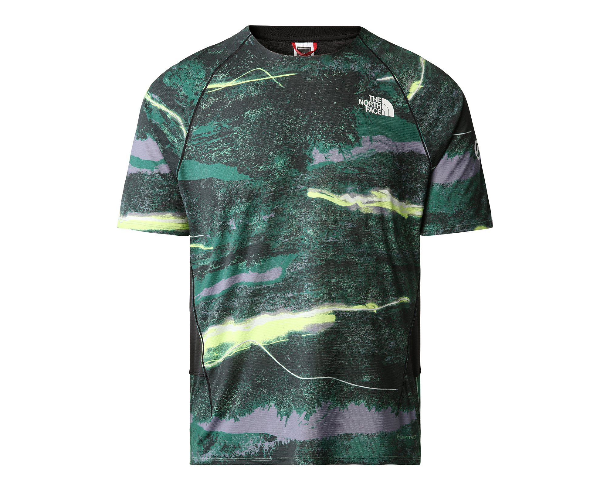 The North Face M Summit High Trail Run Erkek Günlük Tişört NF0A7ZTRIOK1 Yeşil
