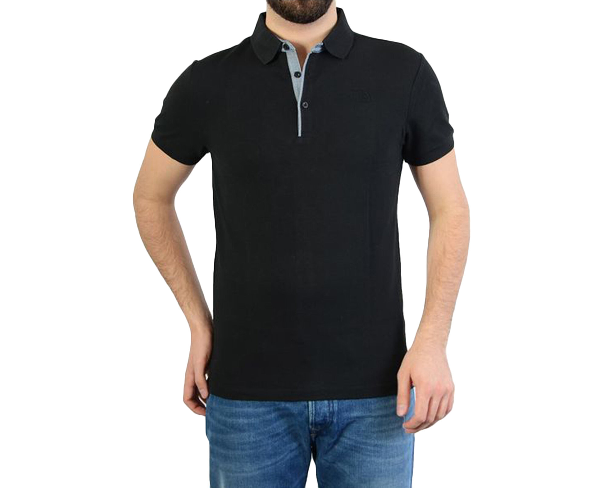 The North Face M Premium Polo Piquet Erkek Polo Tişörtü T0CEV4KX7 Siyah