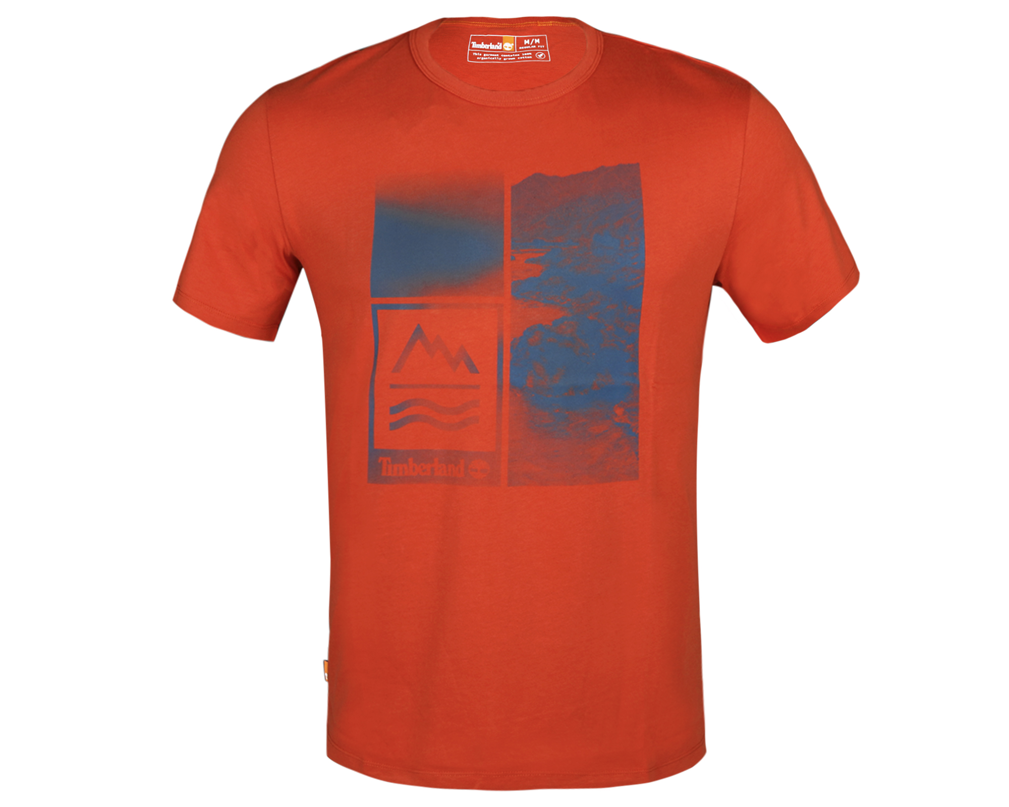 Timberland Ss Back Gr Tee Erkek Günlük Tişört TB0A2N1HCL71 Kırmızı