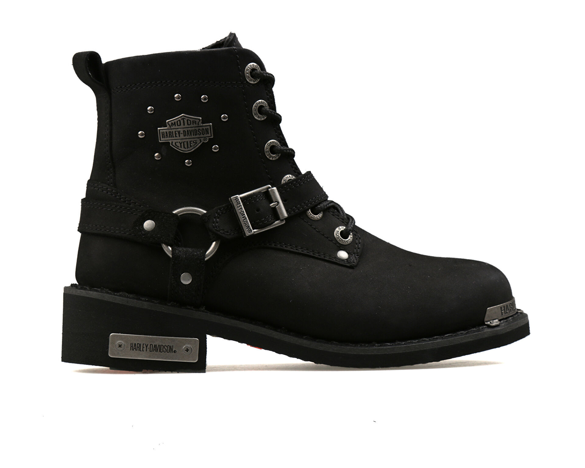 Harley Davidson Kad n Becky Siyah 025Z100423 BLACK NUBUK