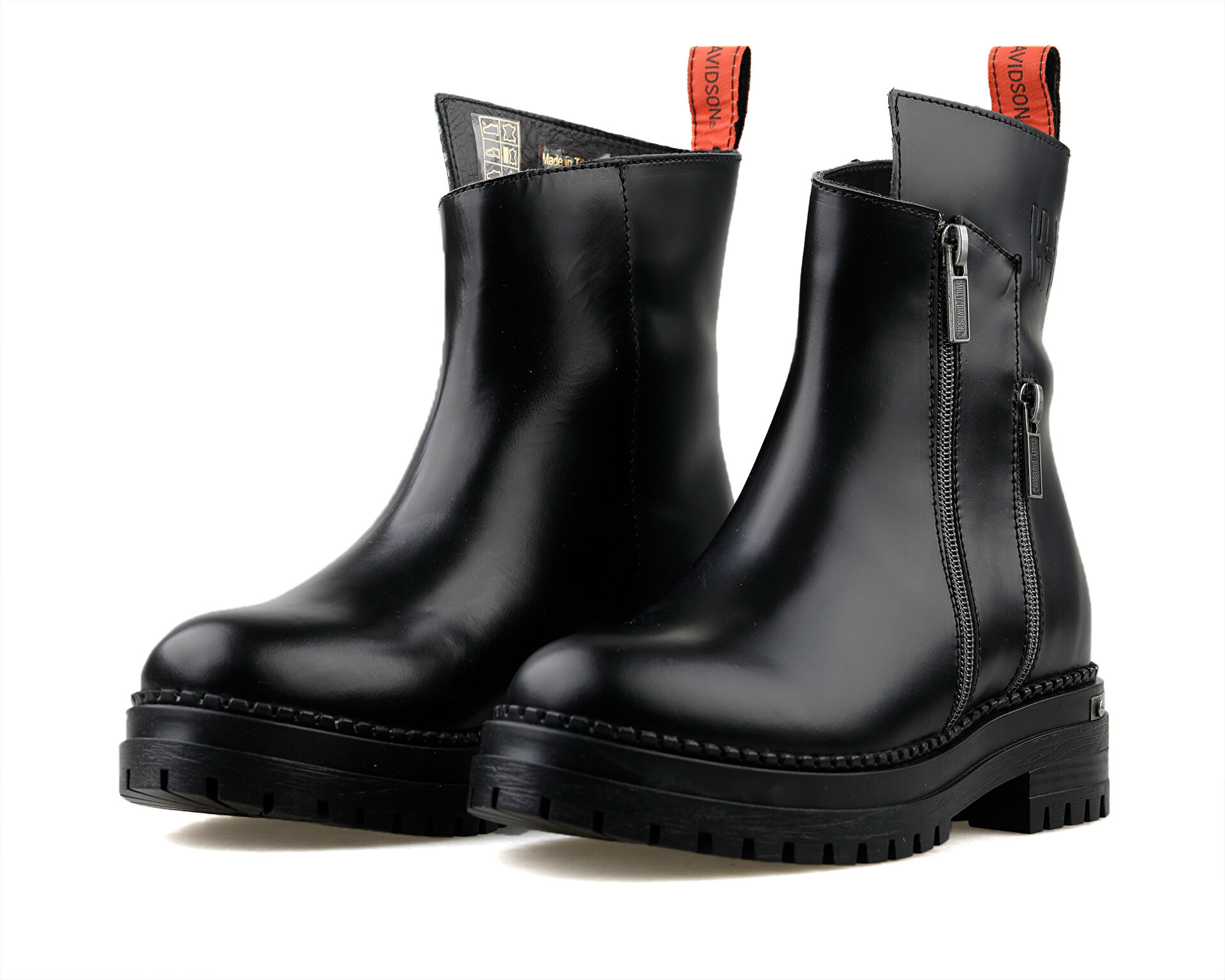 Harley Davidson Kadın 026Z100039 Peking Black Deri Siyah