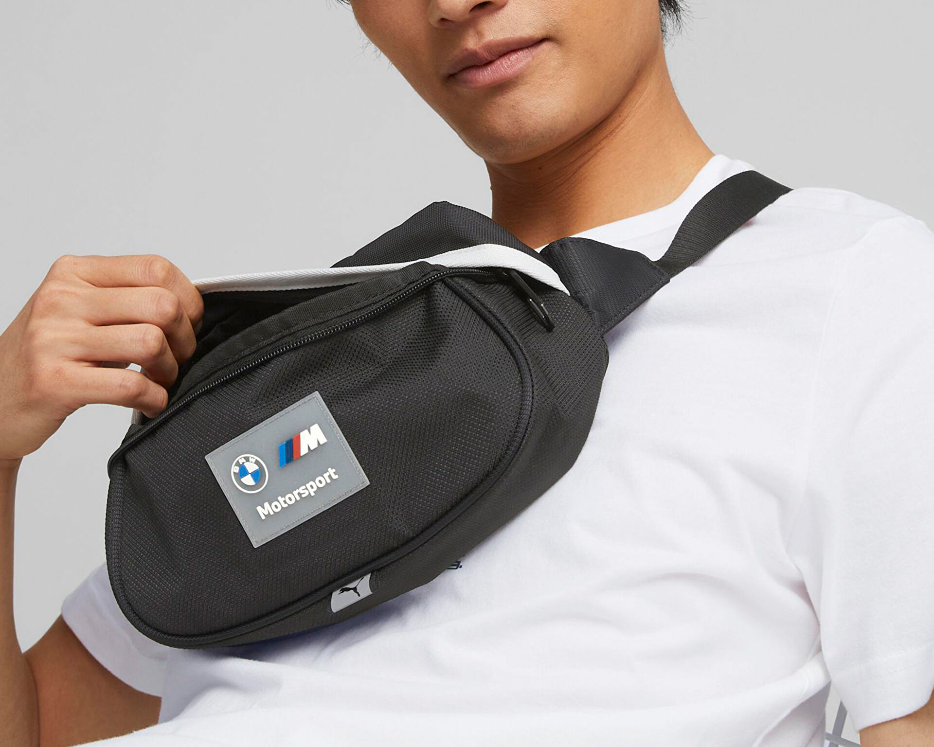 Puma Erkek Bmw Mms Waist Bag Siyah 07911201
