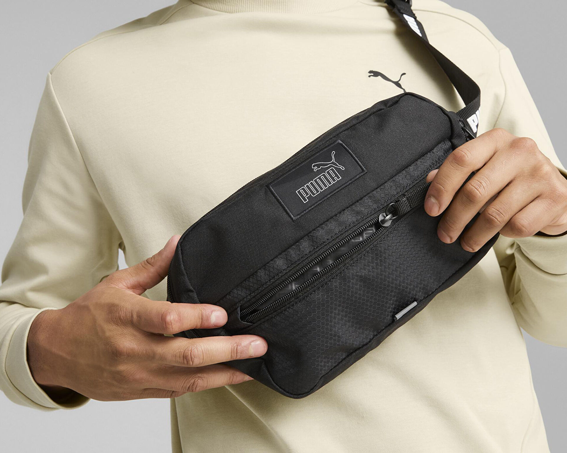 Puma Erkek Evoess Waist Bag Siyah 07951801