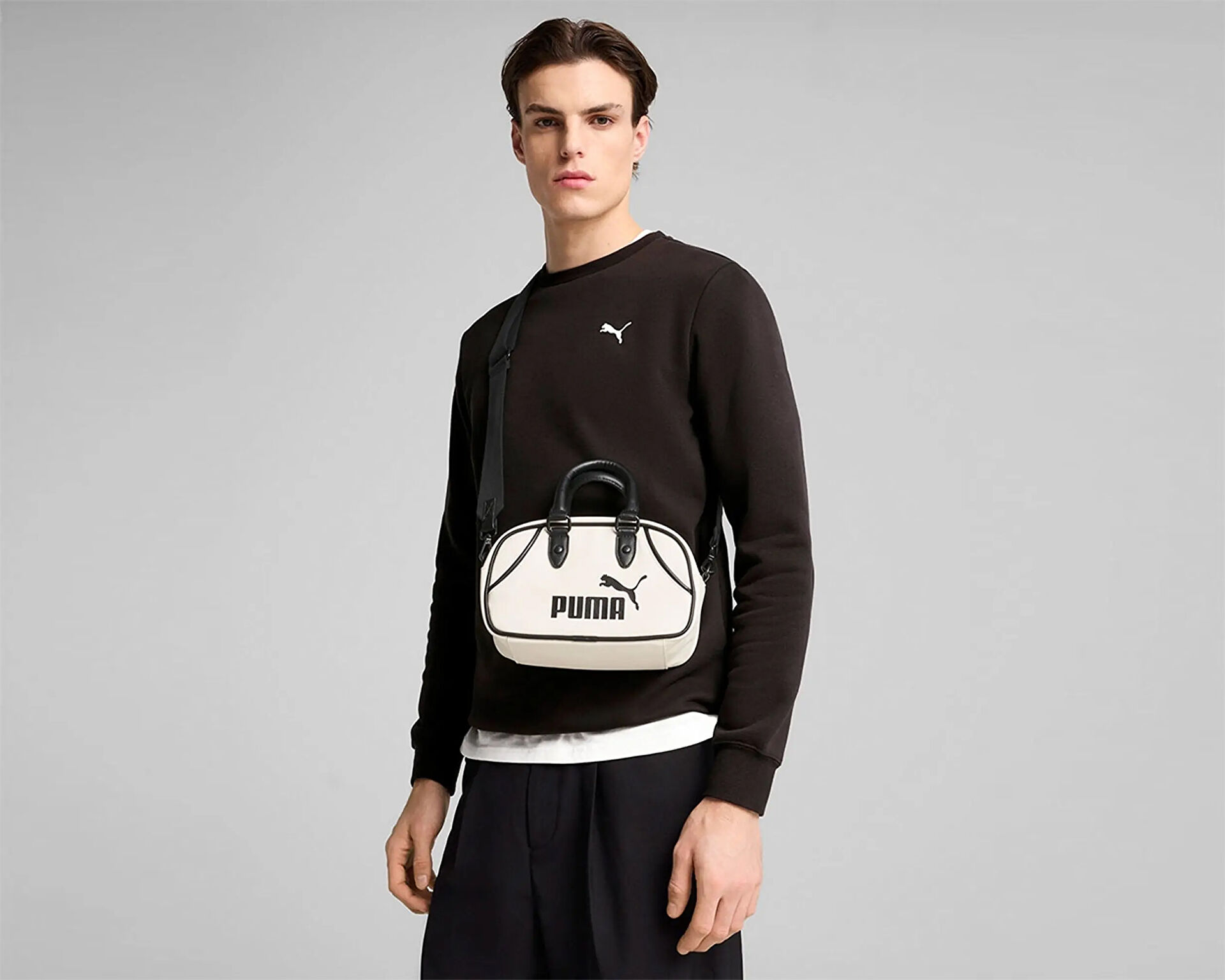 ☆PUMA☆ Archive Mini Grip Bag White 09113703 091137-03 PUMA ARCHIVE MINI GRIP BAG PUMA WHITE（プーマ アーカイブ