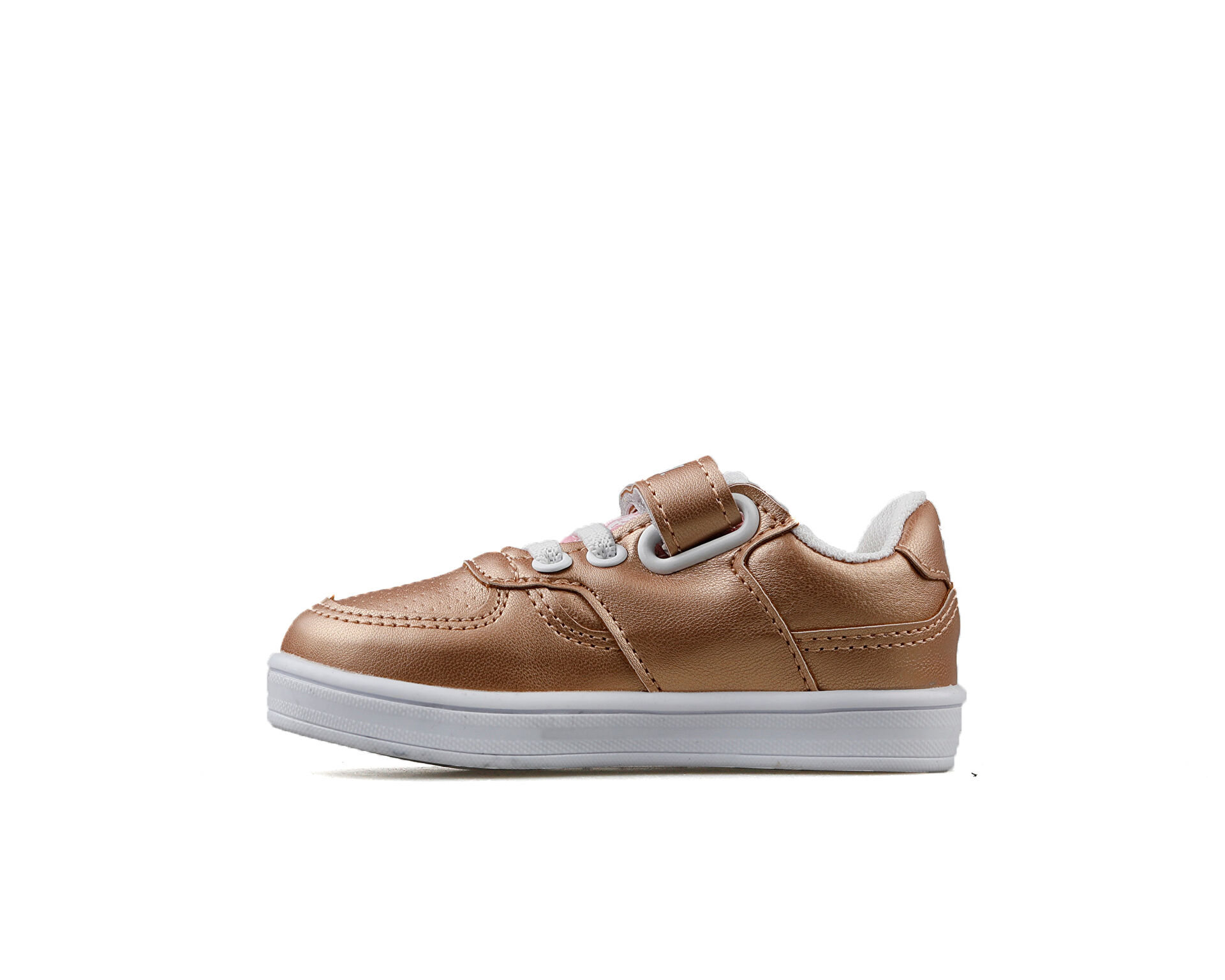 Rose gold baby converse top