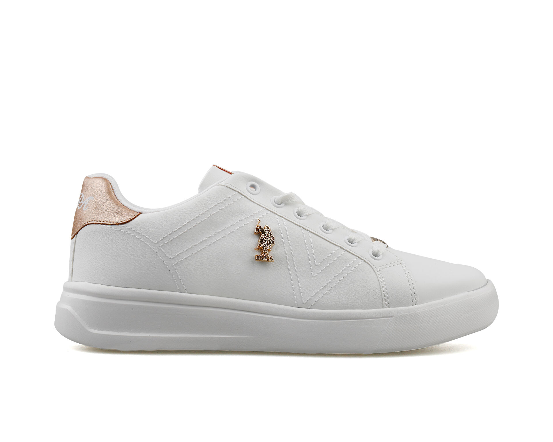 Us polo assn white shoes hot sale