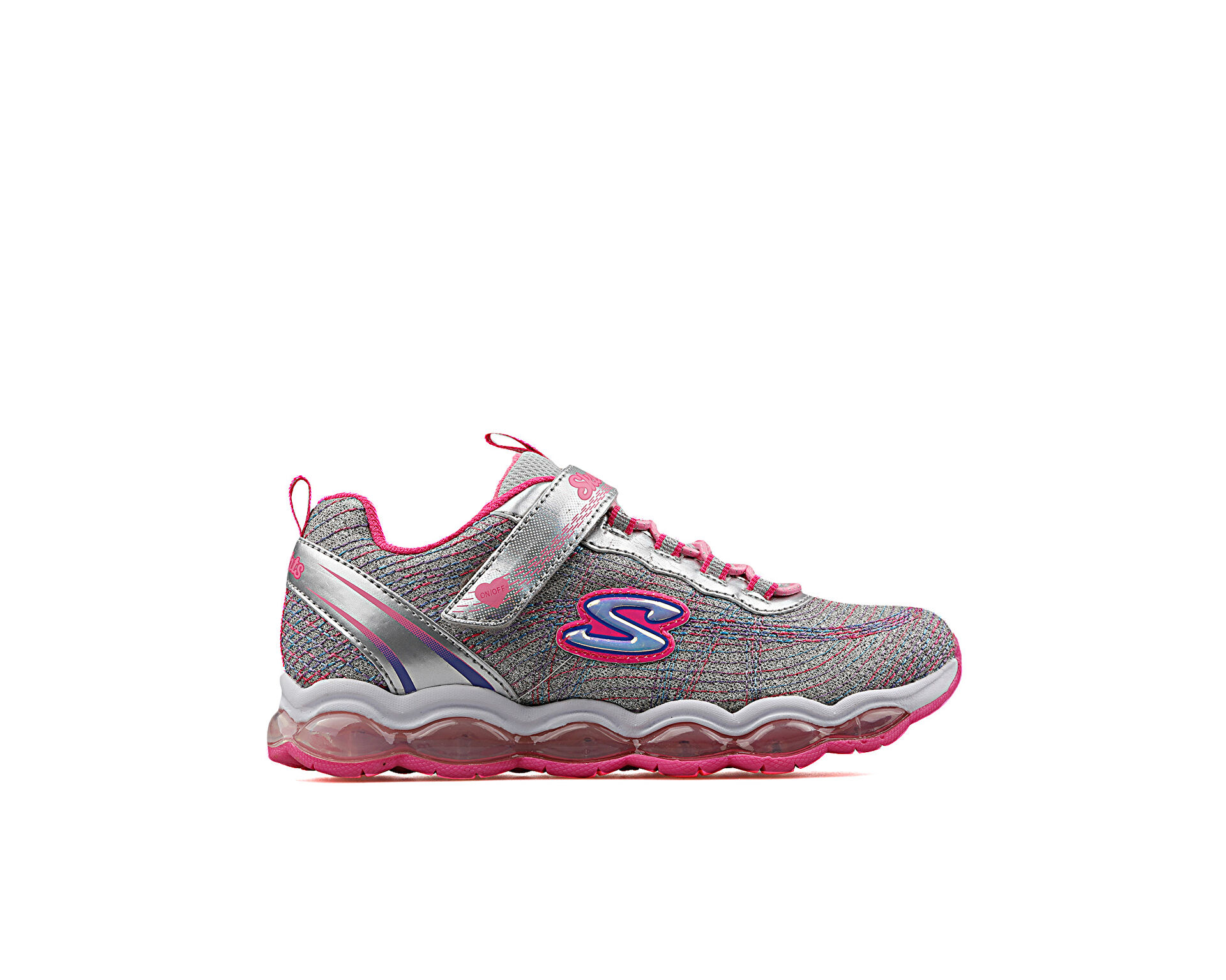 Skechers Cocuk Glimmer Lights Gri 10833L SLPK