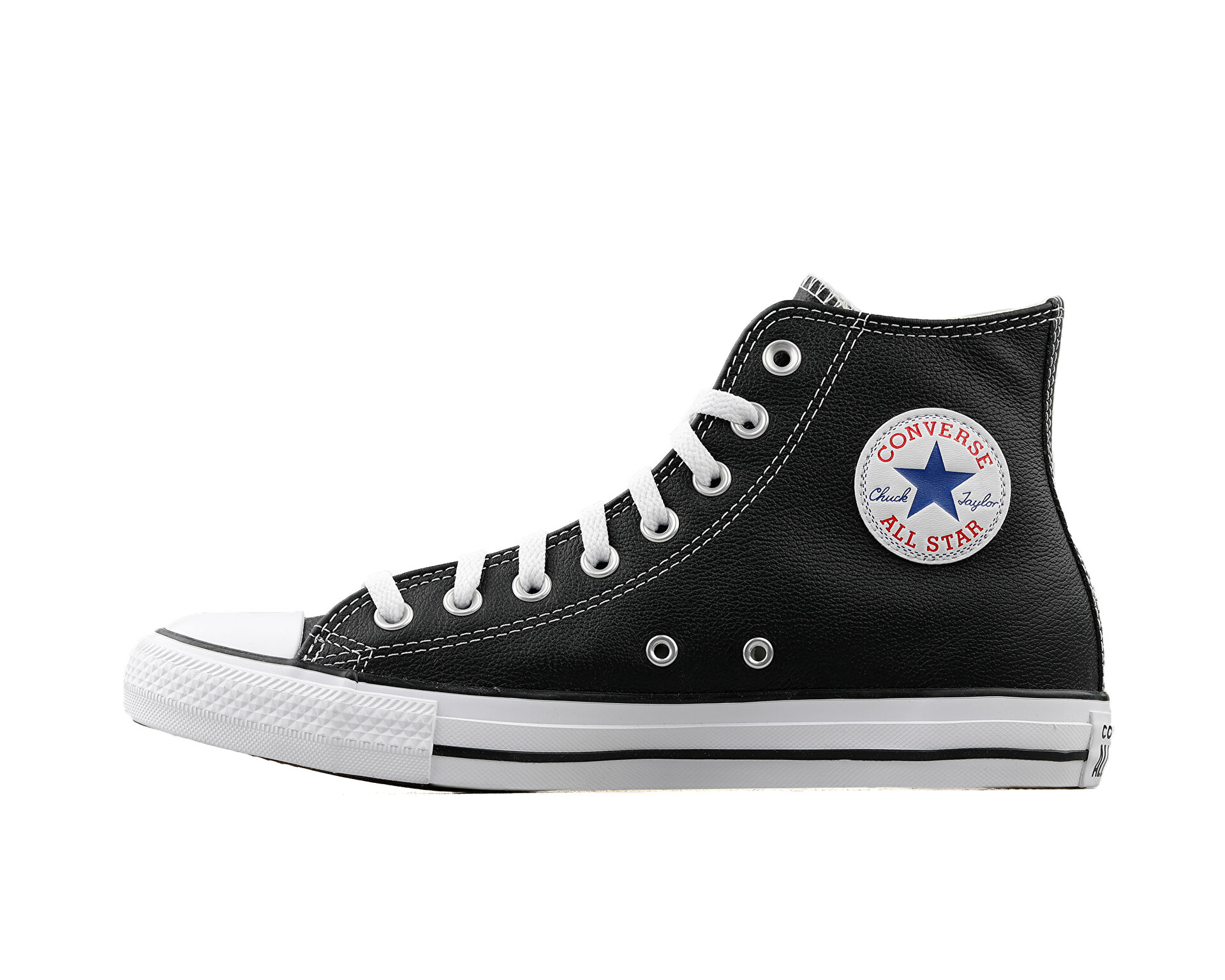 Buy black leather converse online sales