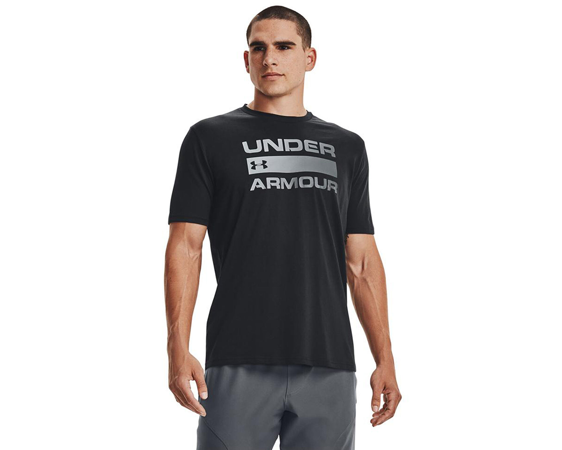 Under Armour Erkek Ua Team Issue Wordmark Ss Siyah 1329582 001
