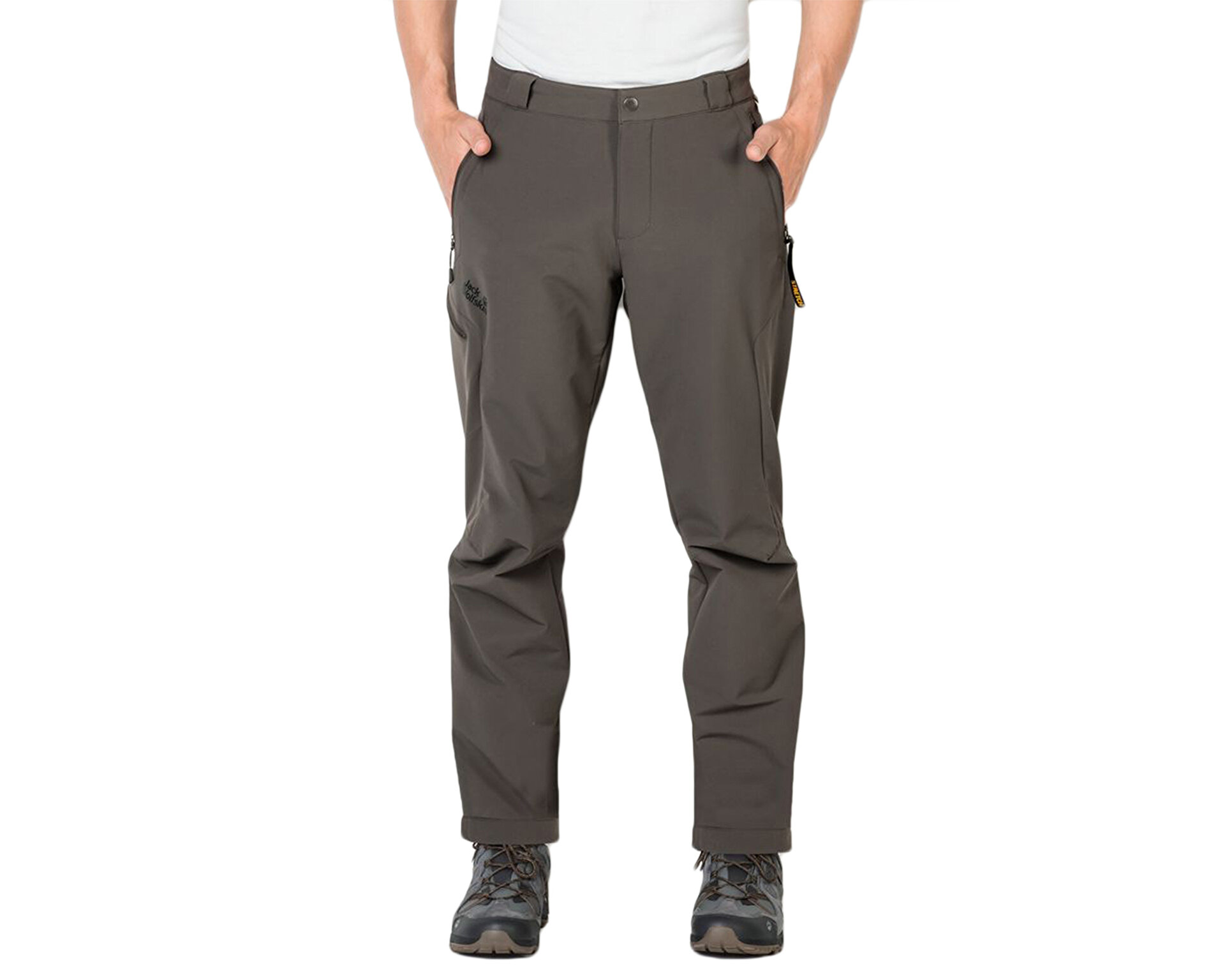 Erkek Erkek Pantolonu | Kahverengi Thermic Men Outdoor 1503601-7010 Korayspor Jack Wolfskin Activate Pants
