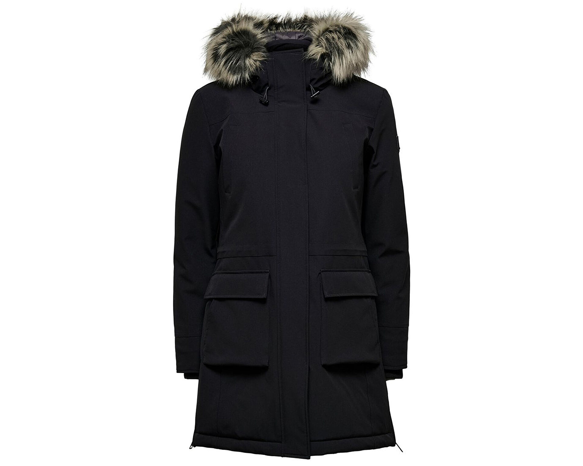 Only sally long nylon coat store