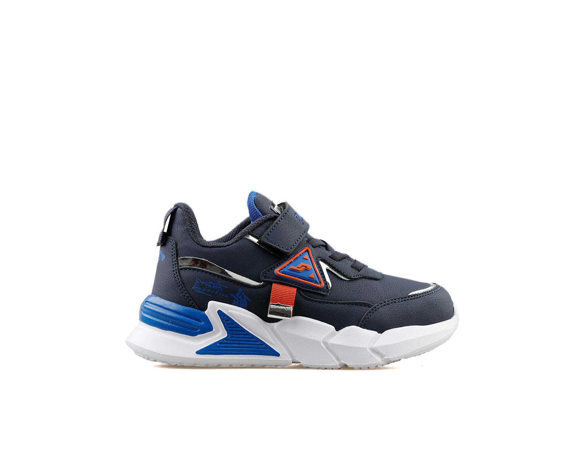 Jump Cocuk D Navy Royal Orange Lacivert 26980 D NAVY ROYAL ORANGE