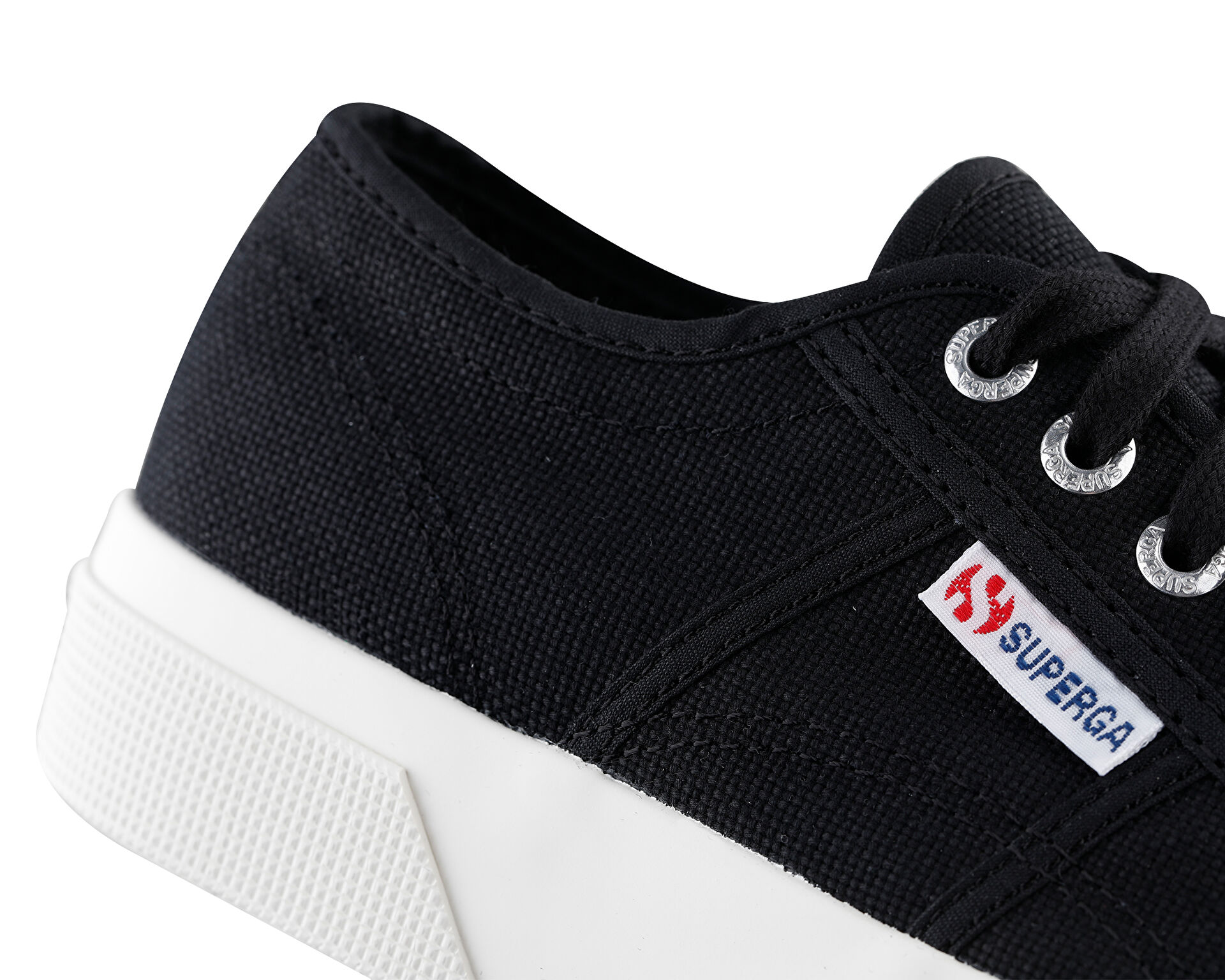Superga Kad n 2740 Platform Black Siyah 2740 PLATFORM BLACK