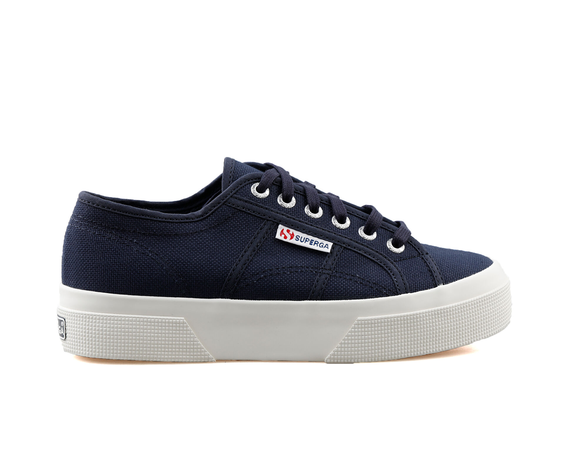 Superga navy platform online