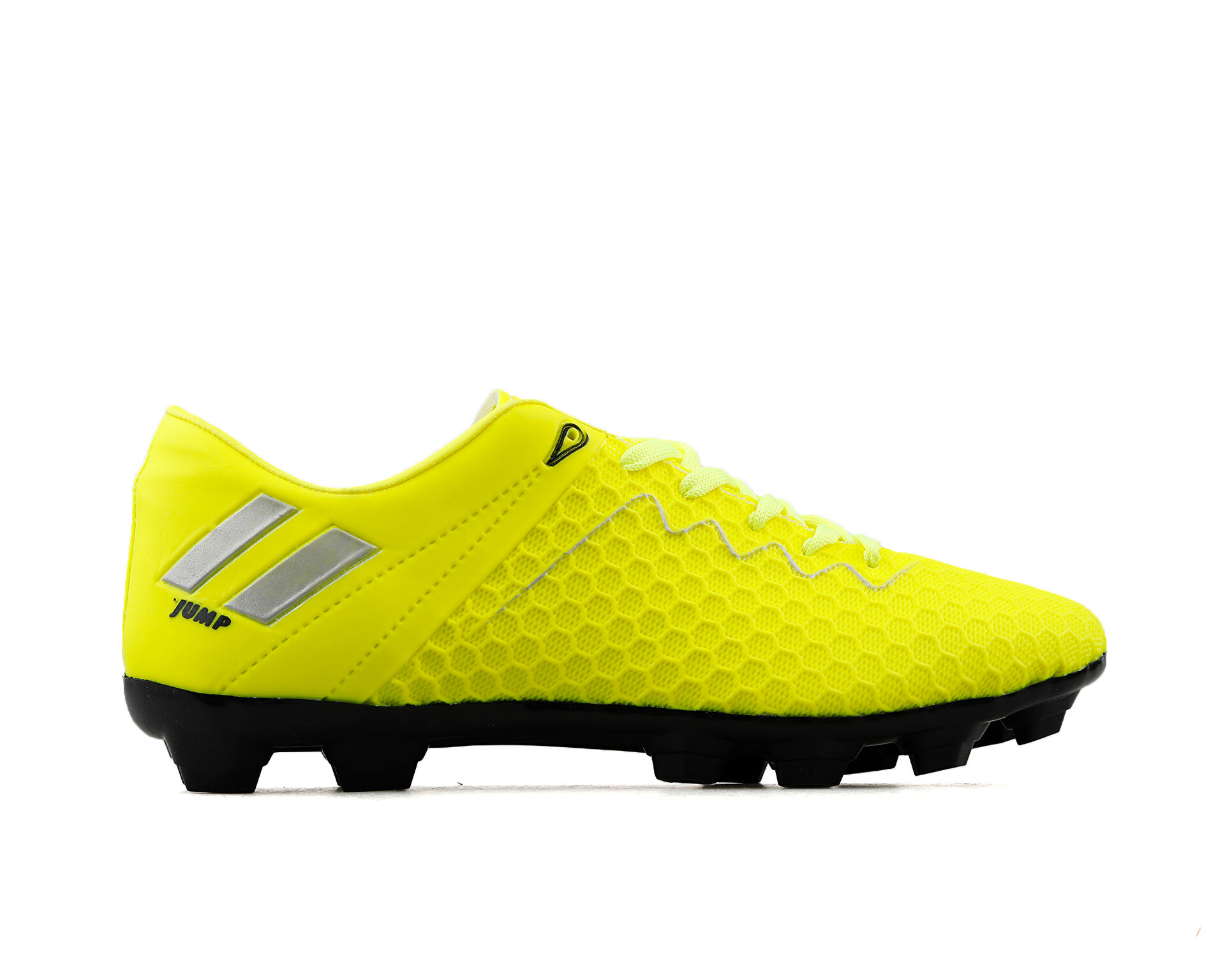 Men s Turf Football Shoes 27880 D NEON YELLOW SILVER