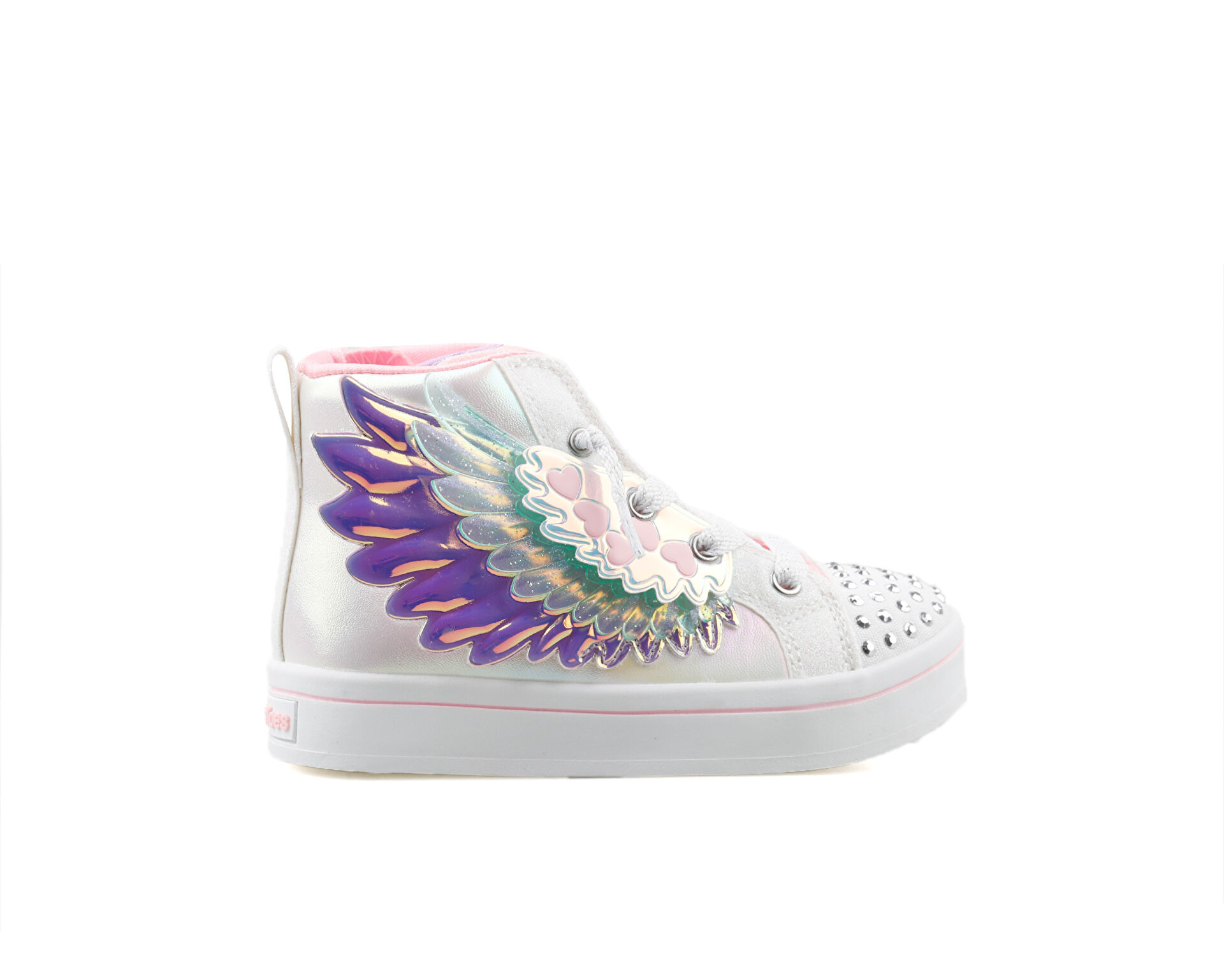 Skechers Cocuk Twi Lites 2.0 Wingsical Wish Beyaz 314453N WMLT