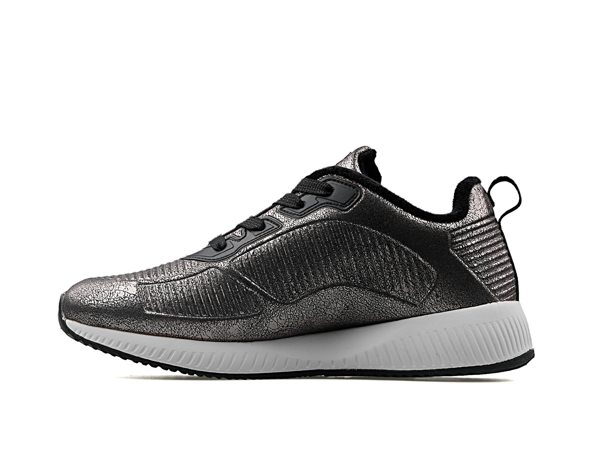 Bobs Squad Kad n Skechers Gri Kad n G nl k Ayakkab 33155 PEW
