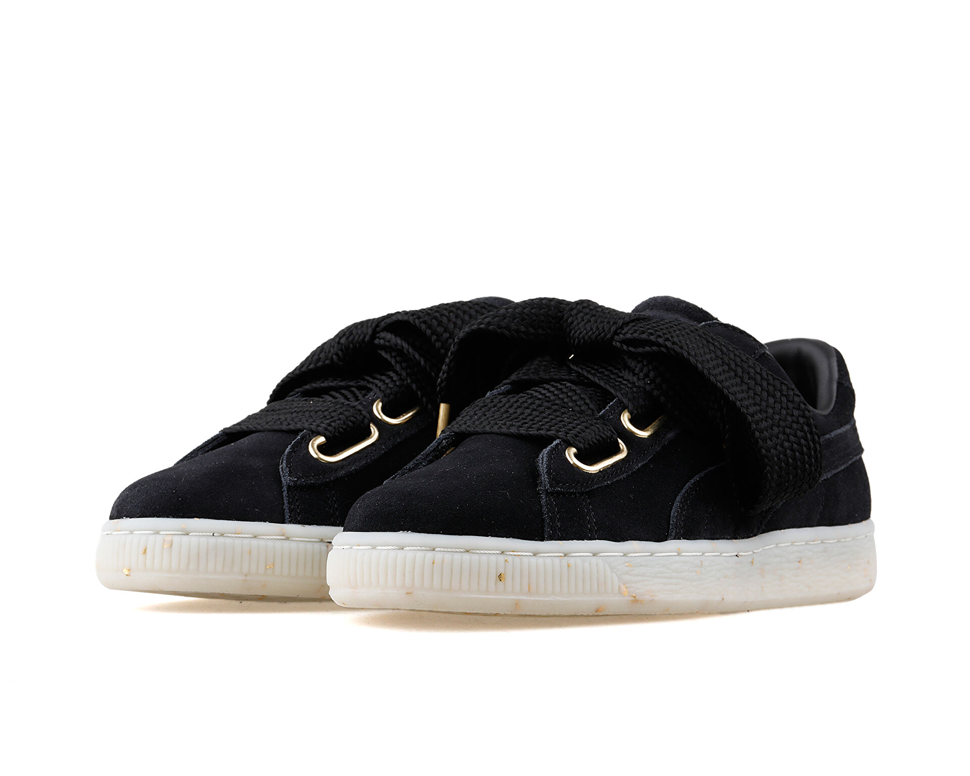 Suede Heart Fabulous Wn S Kad n Puma Siyah Kad n G nl k Ayakkab