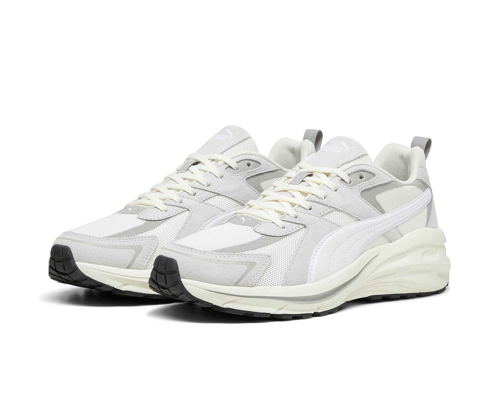 ★PUMA★ Hypnotic LS White Gray 39529503 Hypnotic LS Men's Sneakers | PUMA