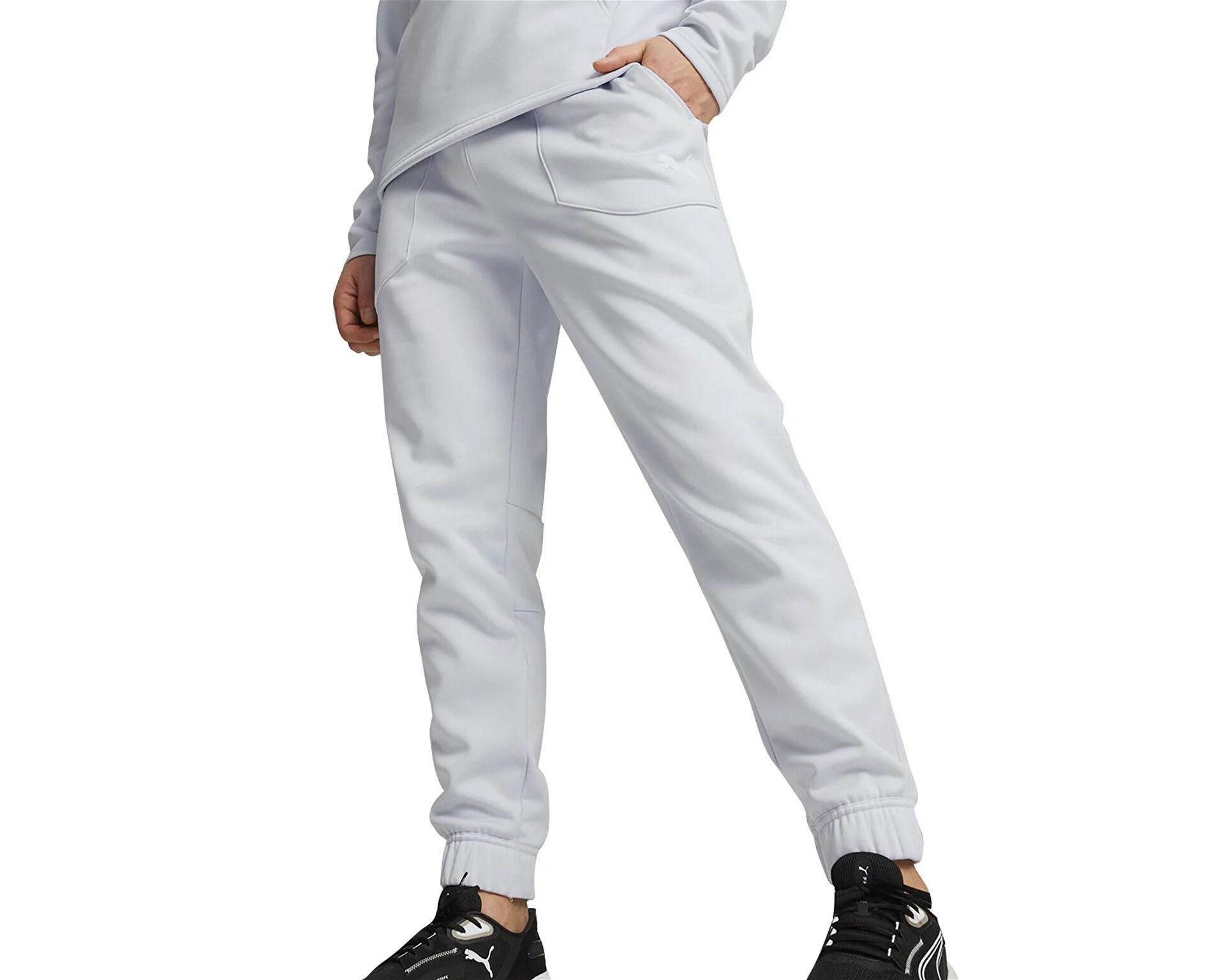 Puma Erkek Train Pwr Fleece Jogger Gri 52089498