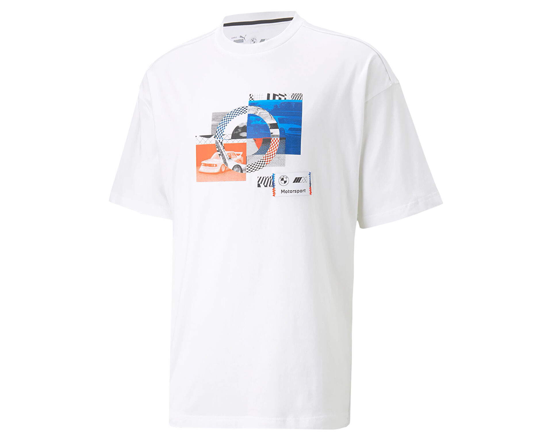 Puma Erkek Bmw Mms Statement Car Graphic Tee Beyaz 53811602