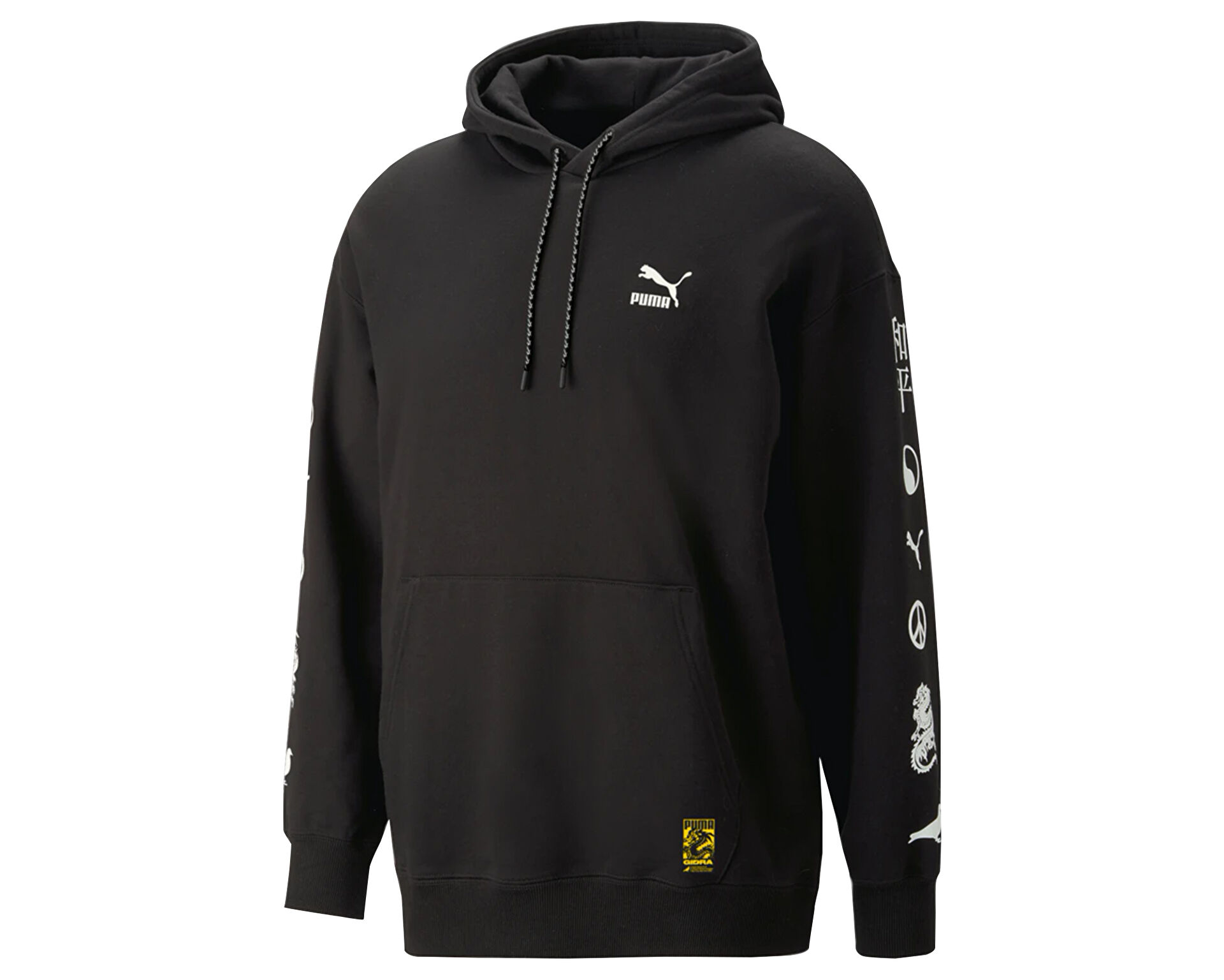 Puma Erkek X Staple Graphic Hoodie Siyah 53982501