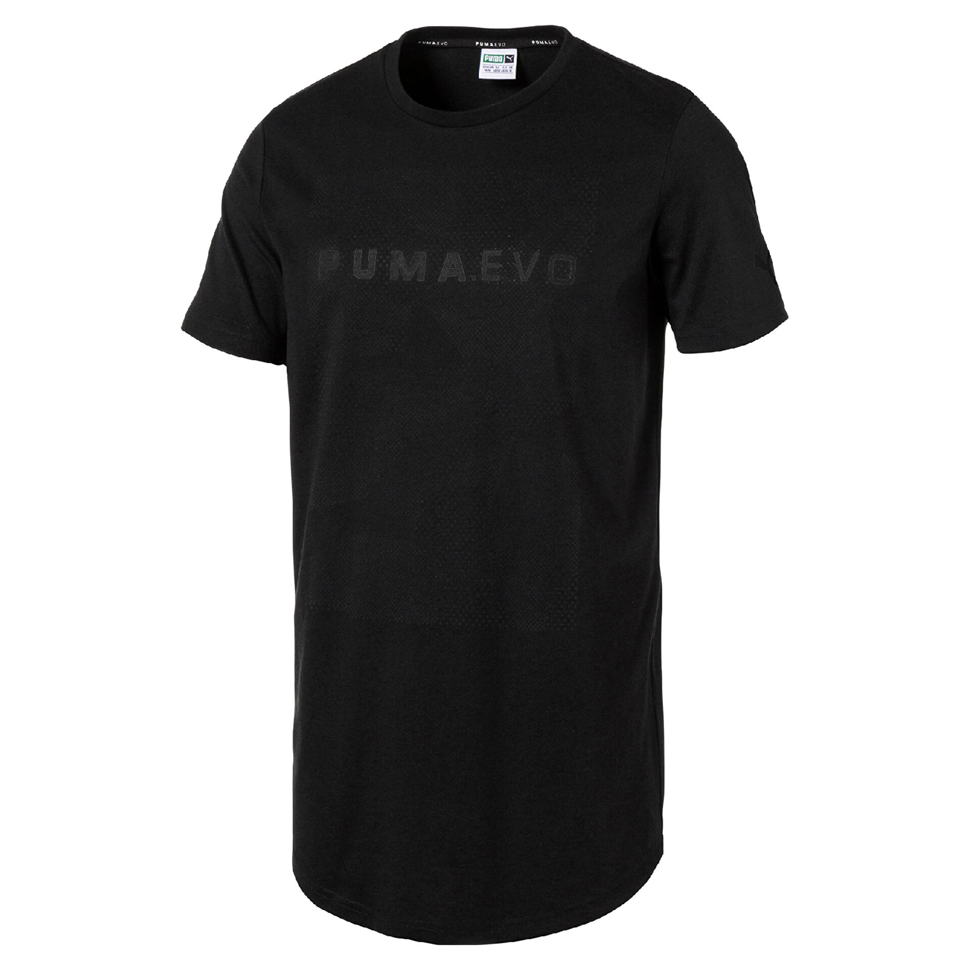 Puma Erkek Evo Long Line Tee Siyah 57245201