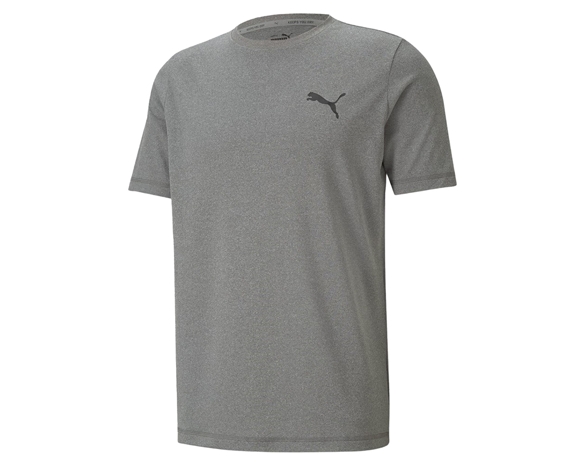Puma Erkek Active Small Logo Tee Gri 58672509