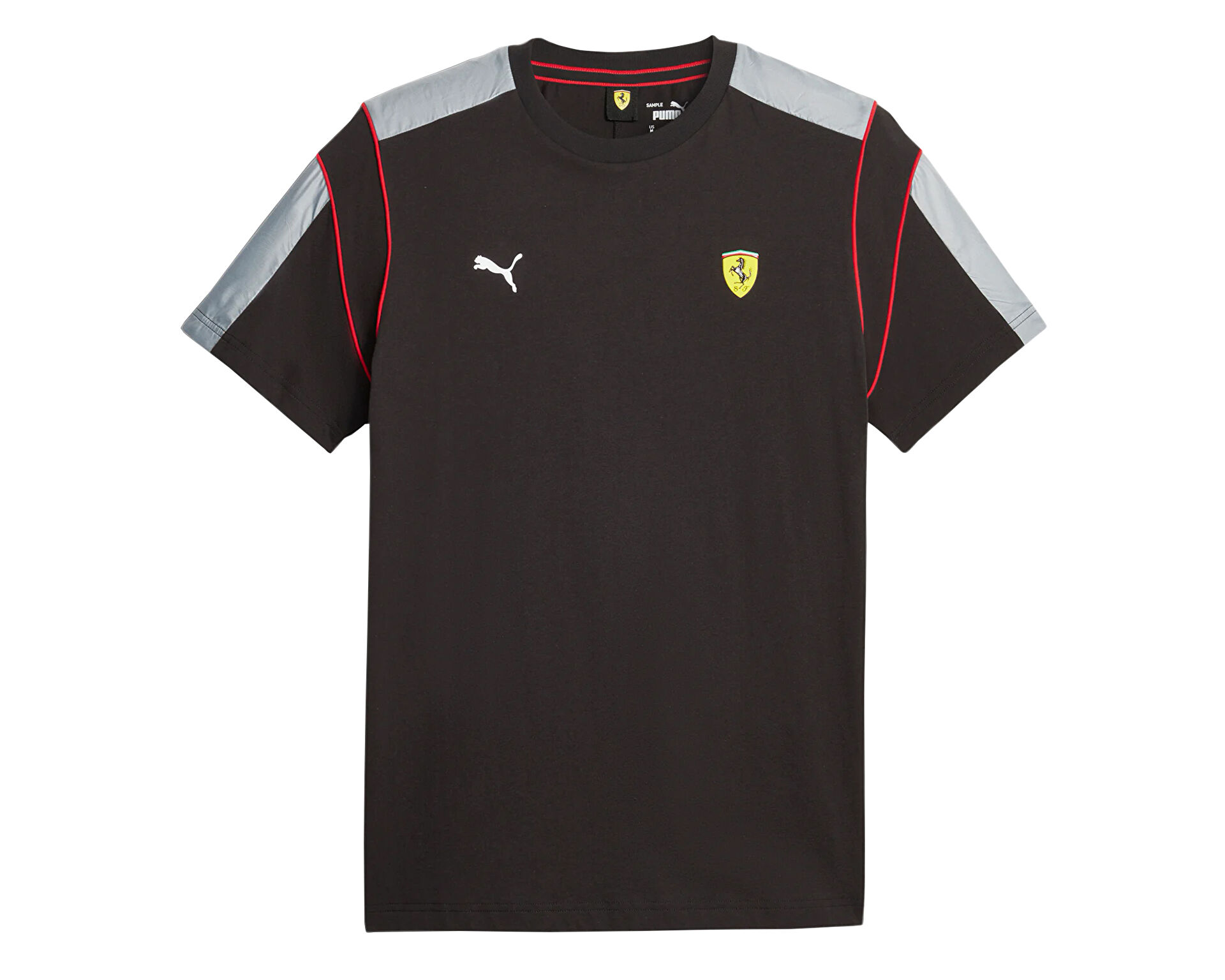 Puma Erkek Ferrari Race Mt7 Tee Siyah 62093801