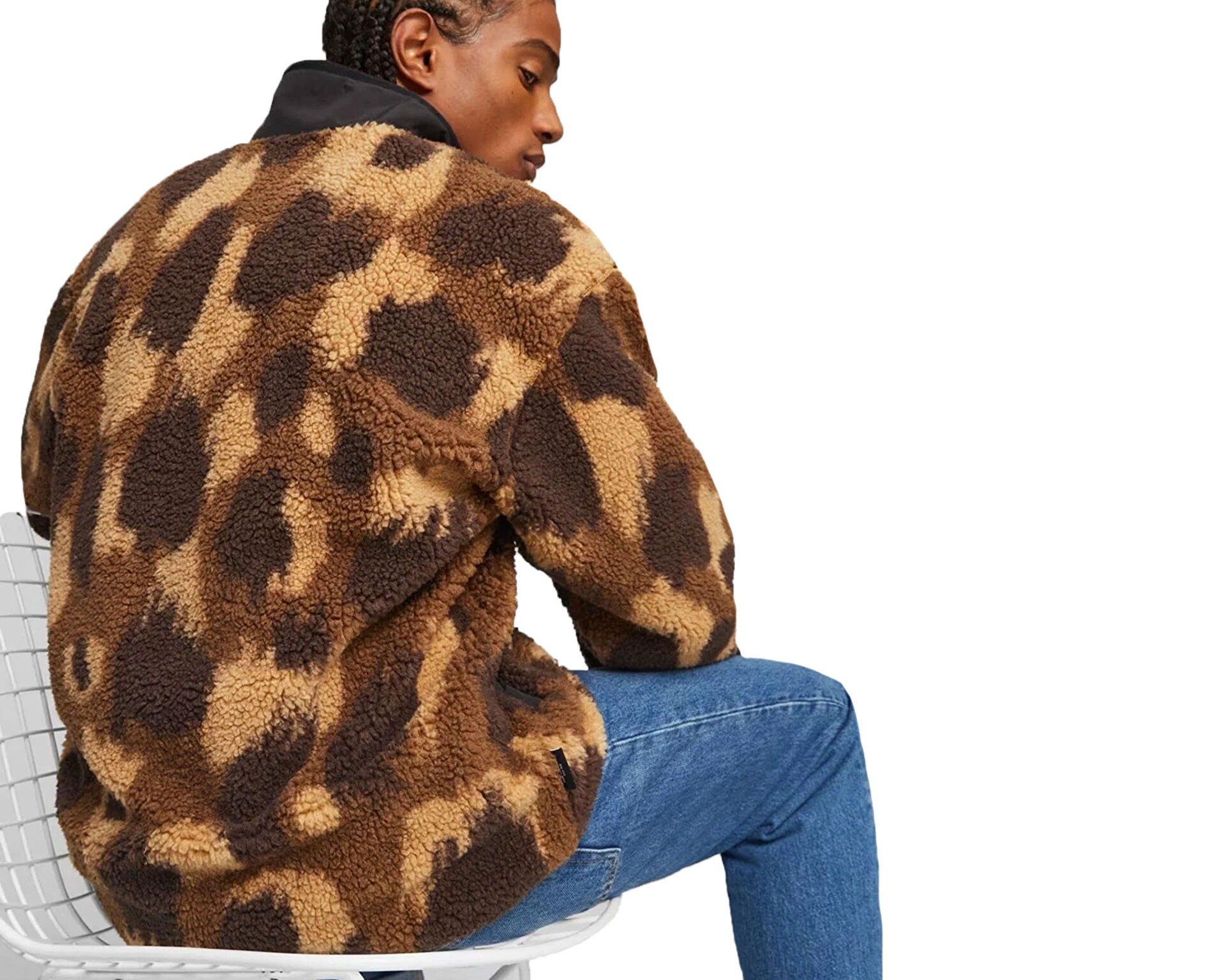 Wildlife print fleece jackets discount