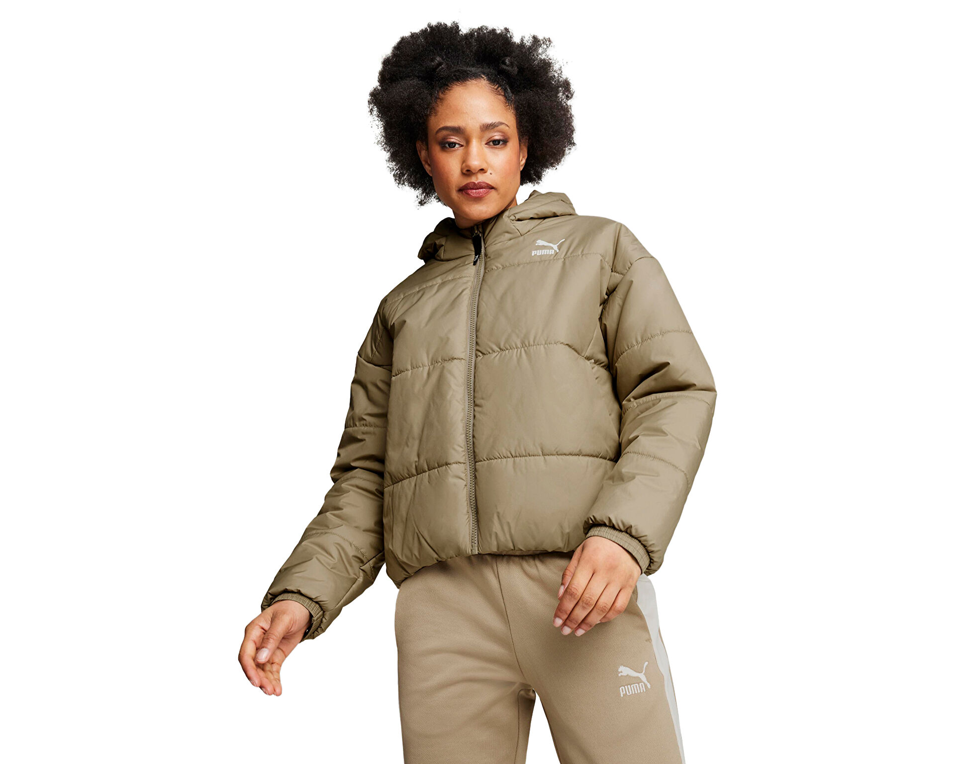 Puma classics padded jacket deals