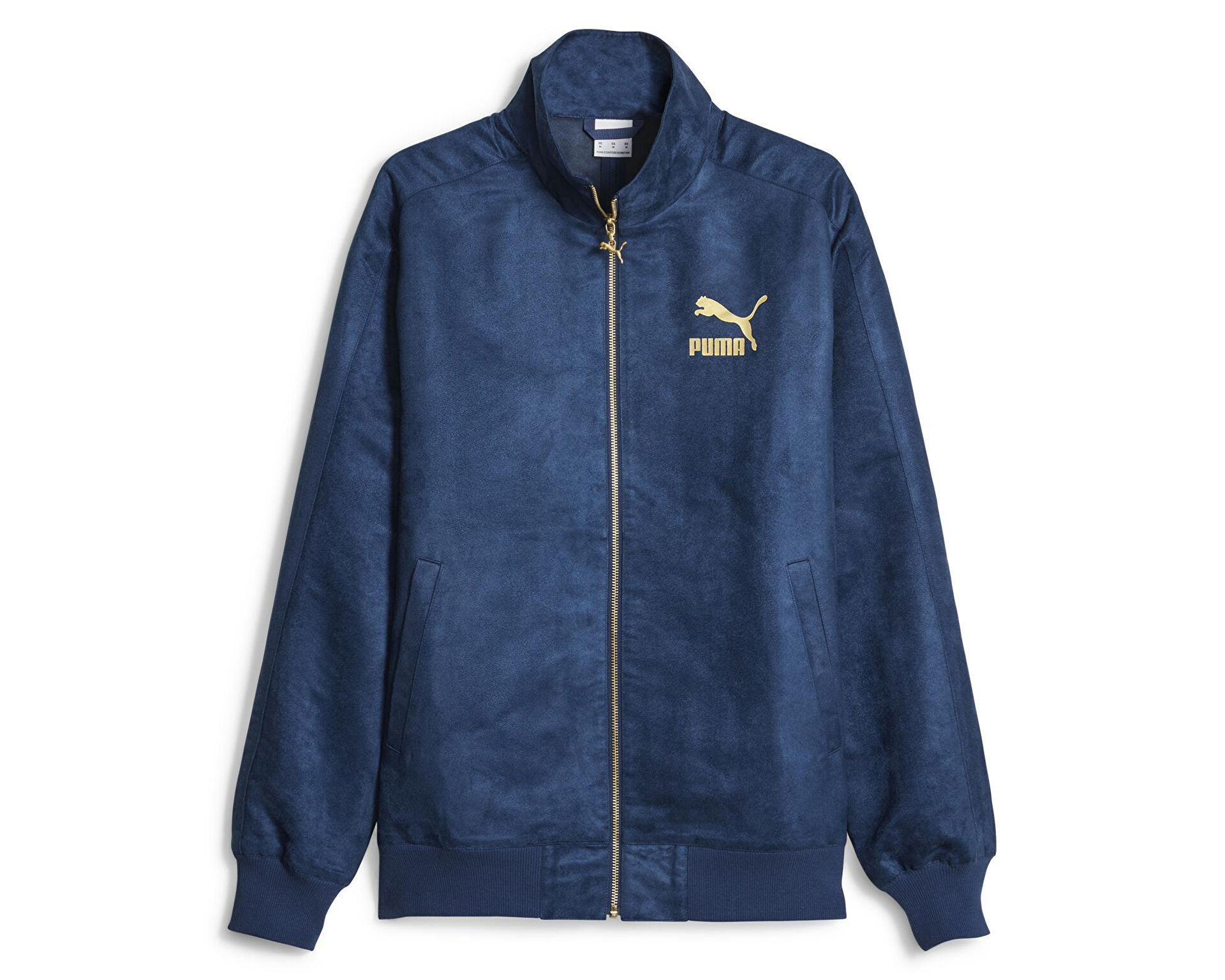 Puma Erkek T7 Reclaim Suede Track Jacket Lacivert 62194915
