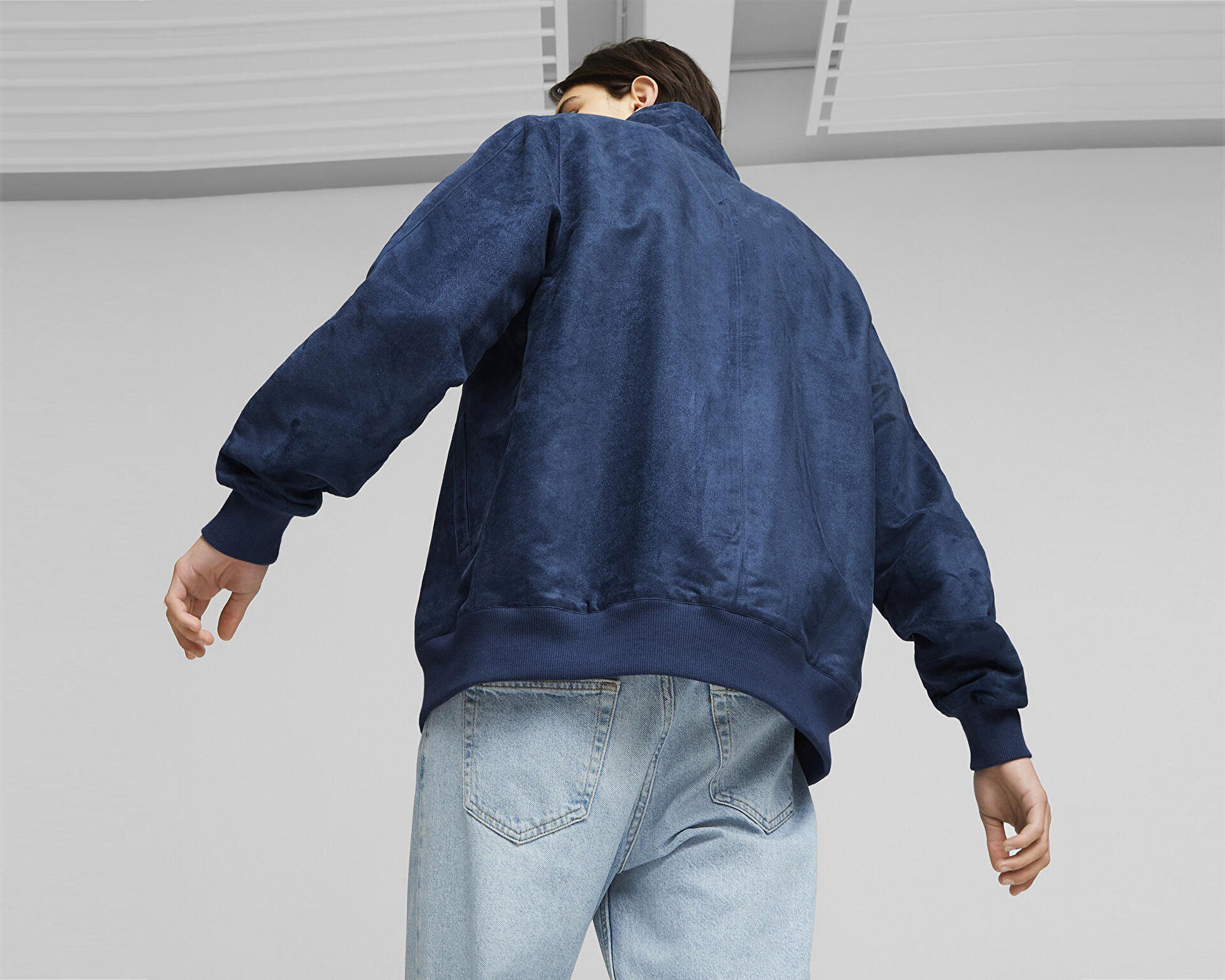 Puma suede track top outlet