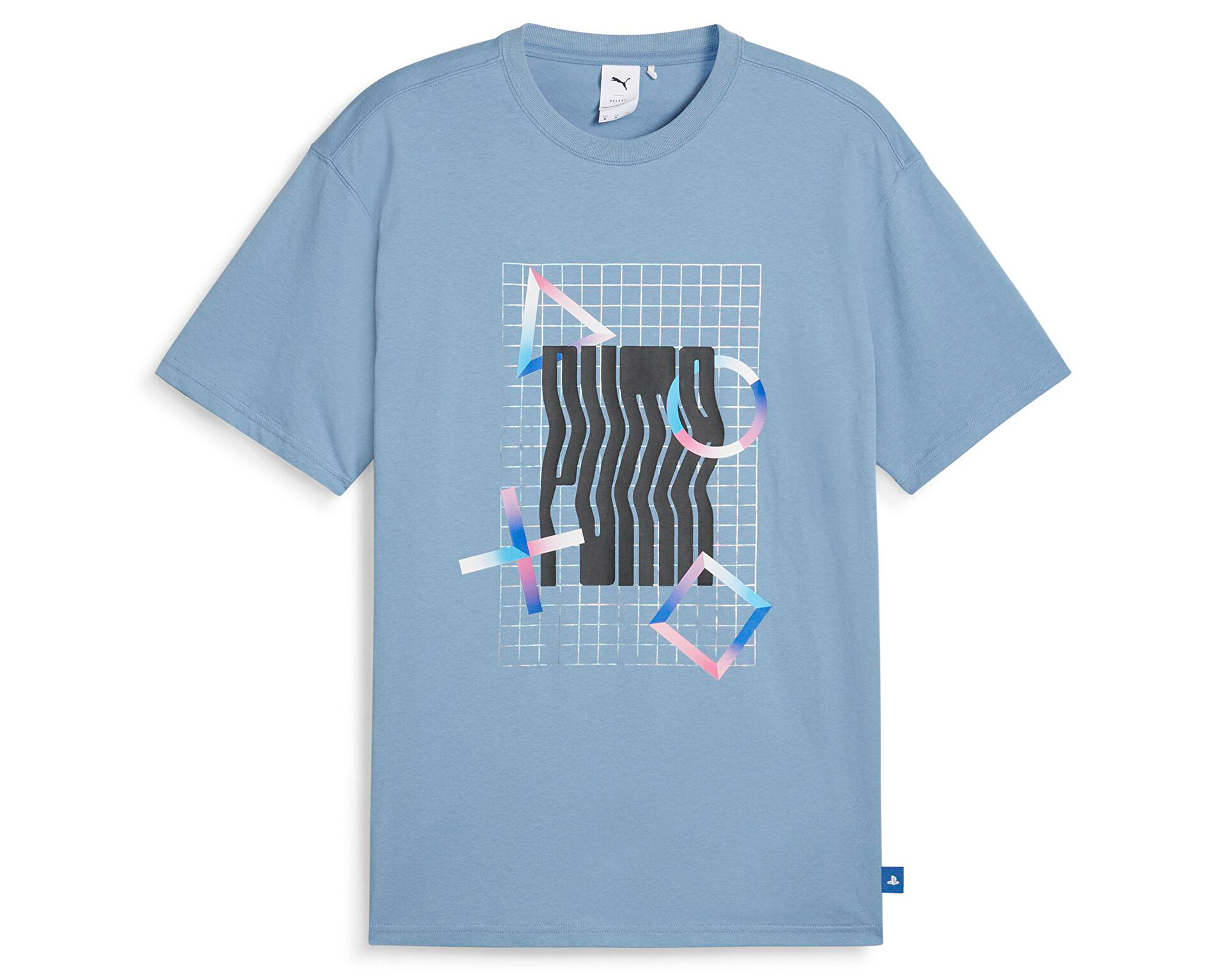 T shirt puma bleu new arrivals