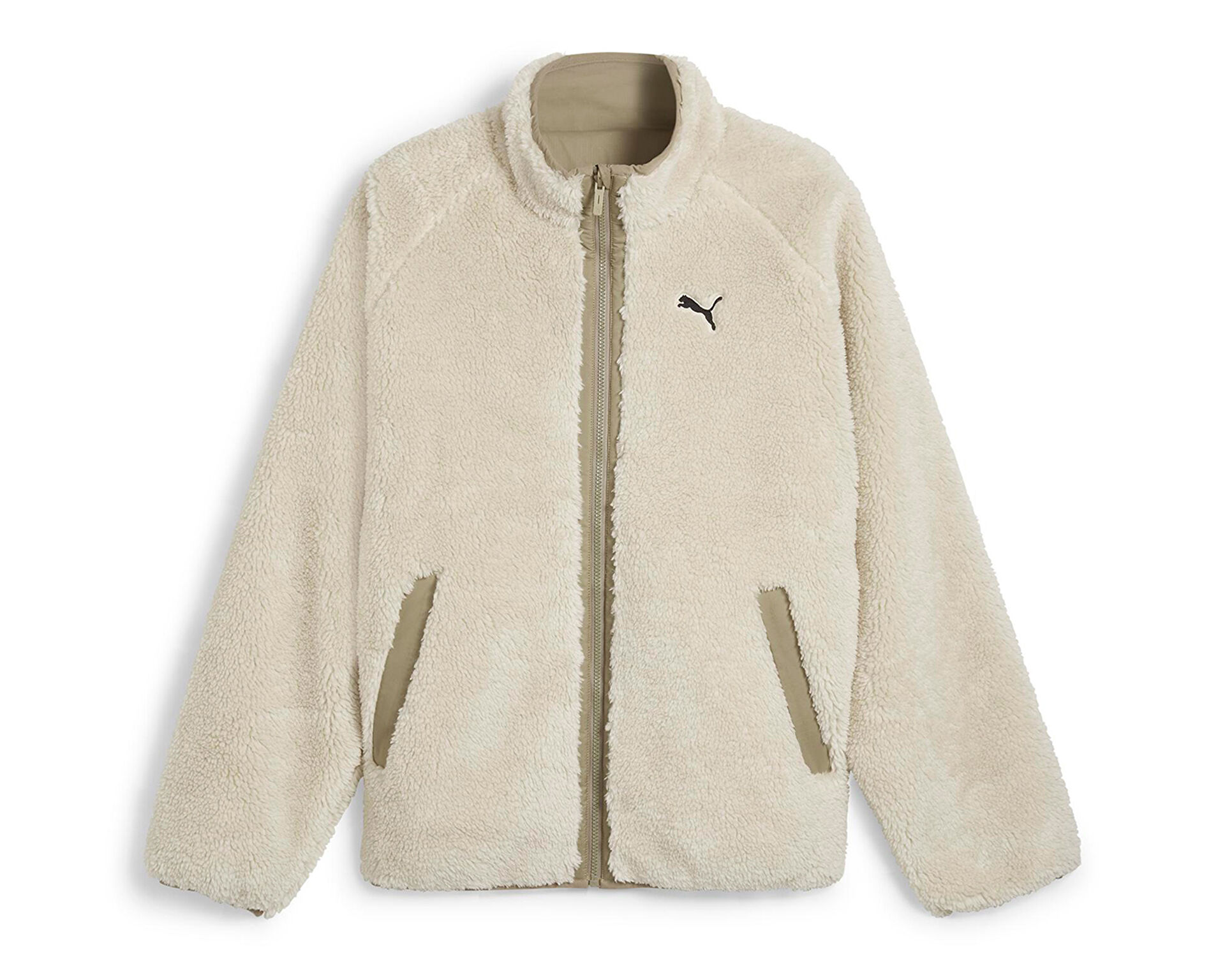 Puma sherpa jacket top