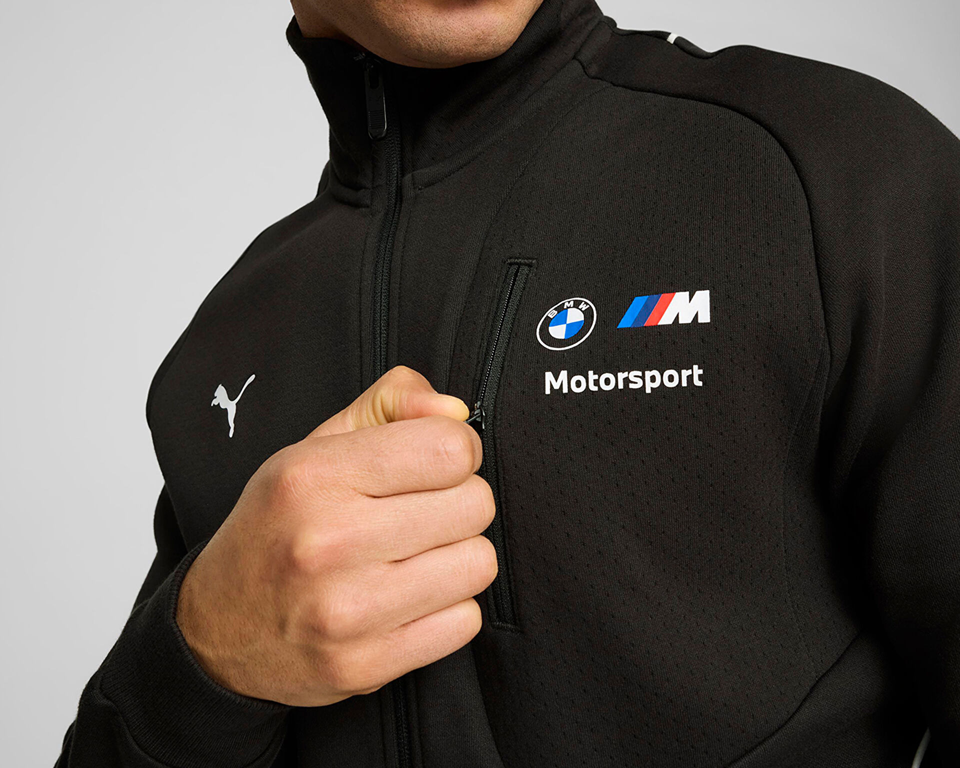 Puma bmw mms life sweat jacket on sale