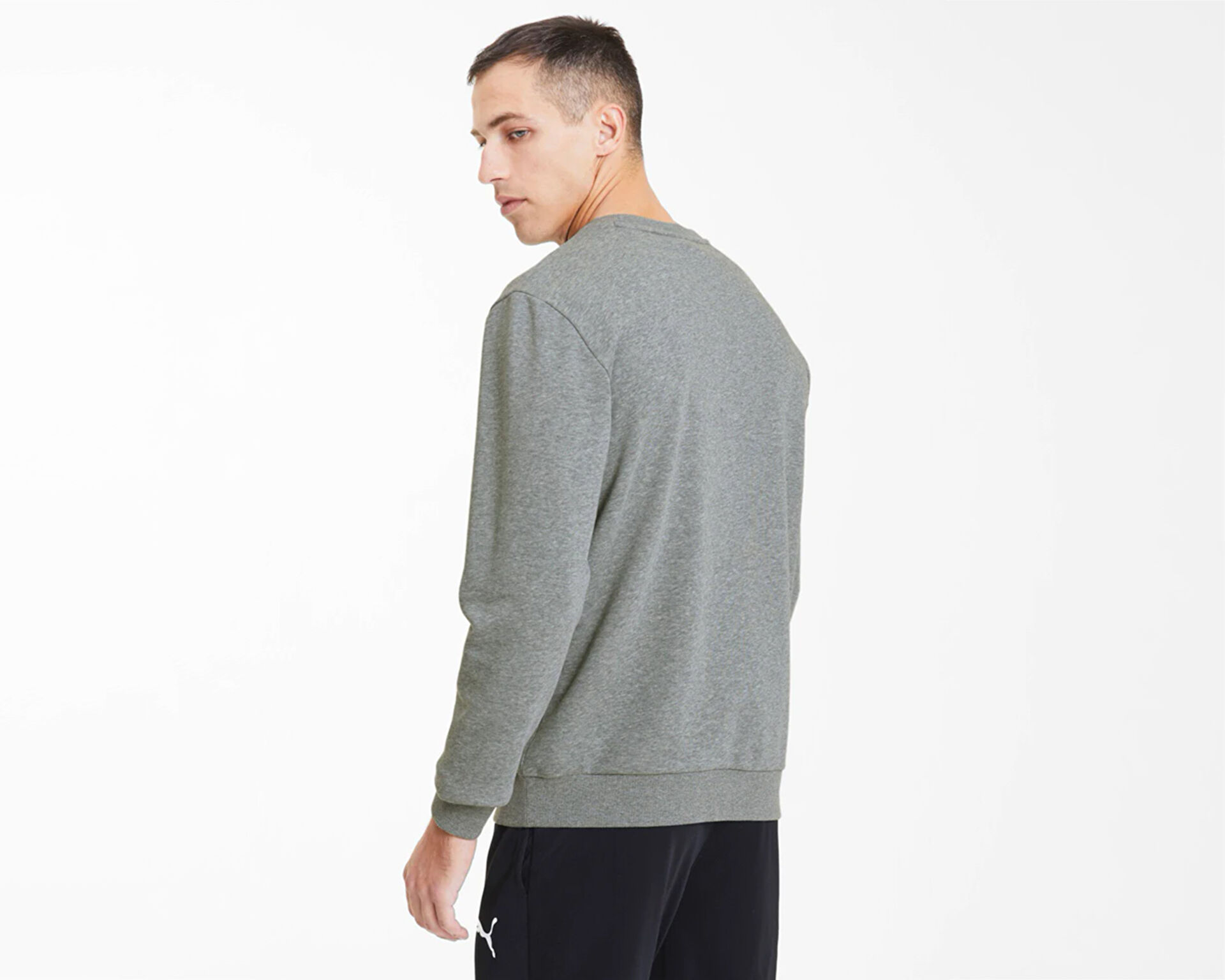 Puma Erkek Teamgoal 23 Casuals Crew Neck Sweat Gri 65693333