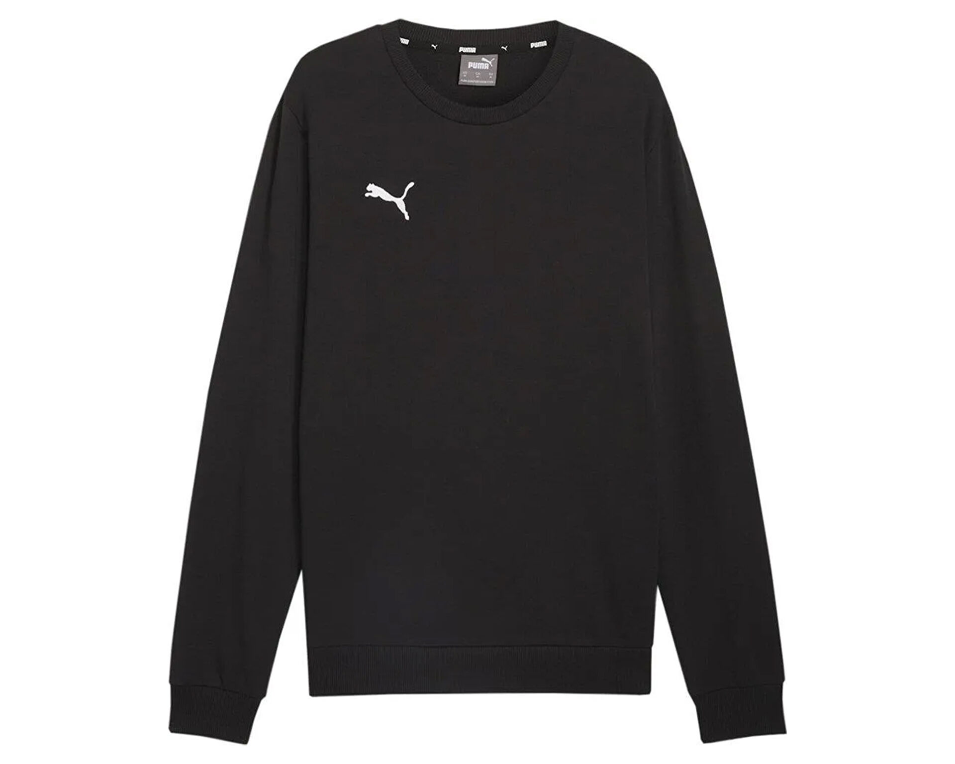 ★ PUMA★ Team Goal Casual Crewneck Sweatshirt 65859203 PUMA Erkek TEAMGOAL CASUALS CREW NECK SWEAT Siyah 65859203