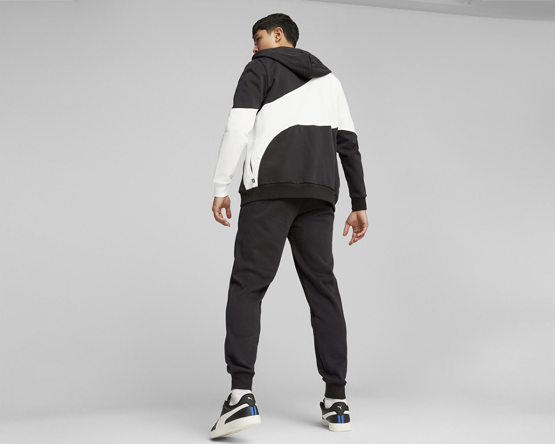 Puma Erkek Power Cat Sweat Suit Siyah 67597201