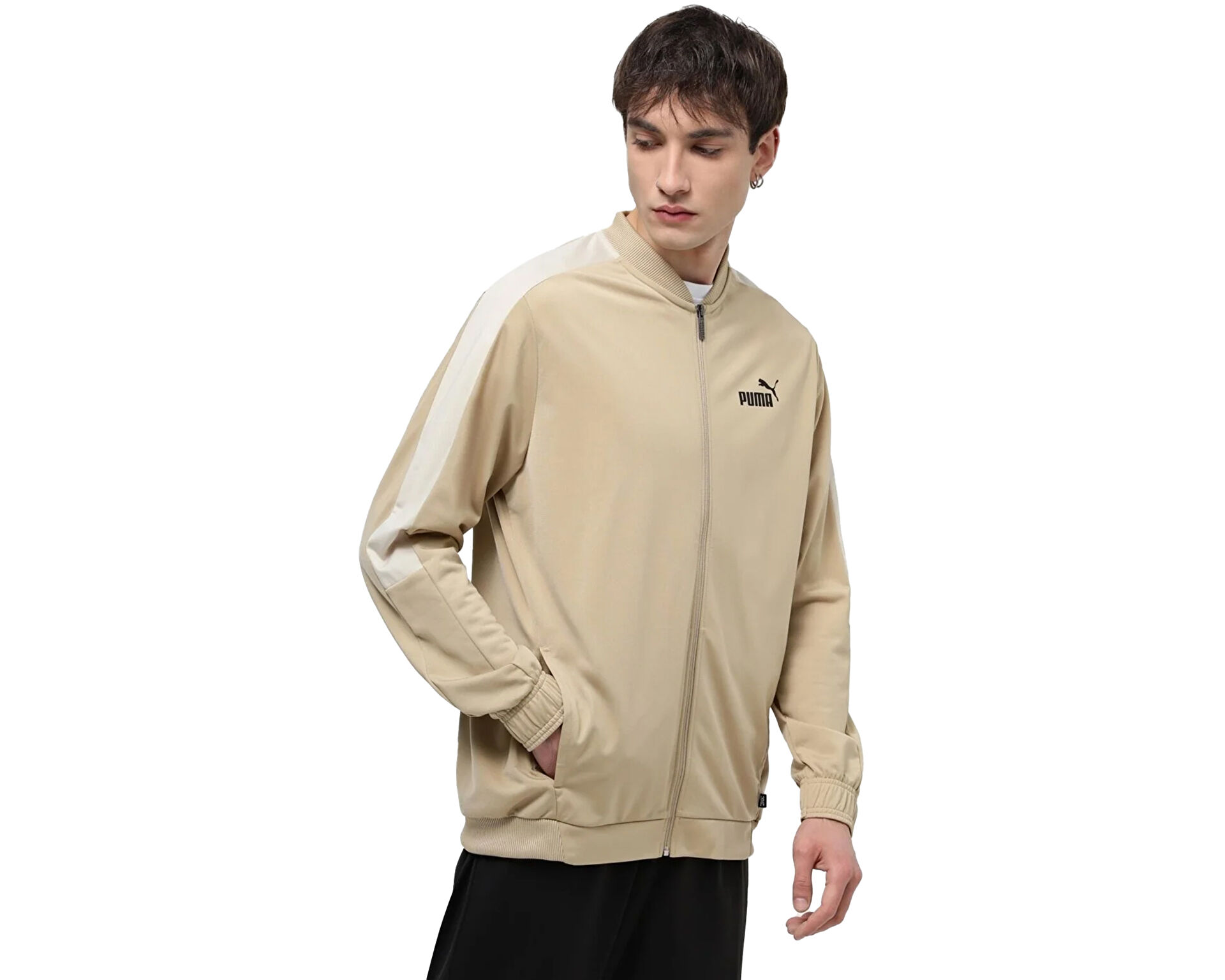 Puma Erkek Baseball Tricot Suit Krem 67742883