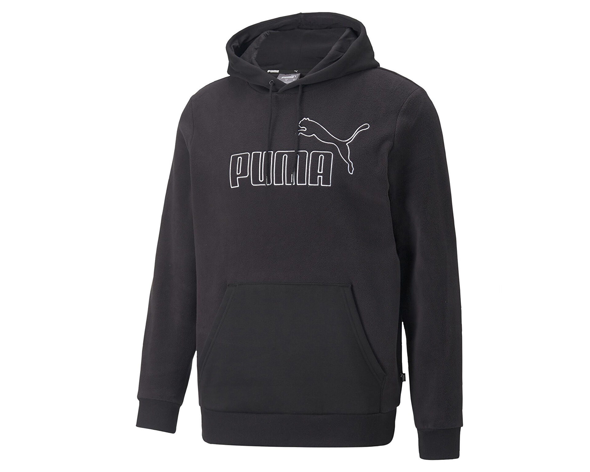 Puma Erkek Ess Polarfleece Hoodie Siyah 84989101