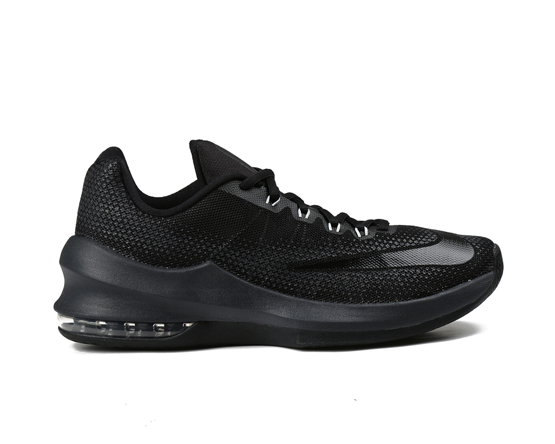 Nike air max infuriate erkek siyah basketbol ayakkabısı clearance