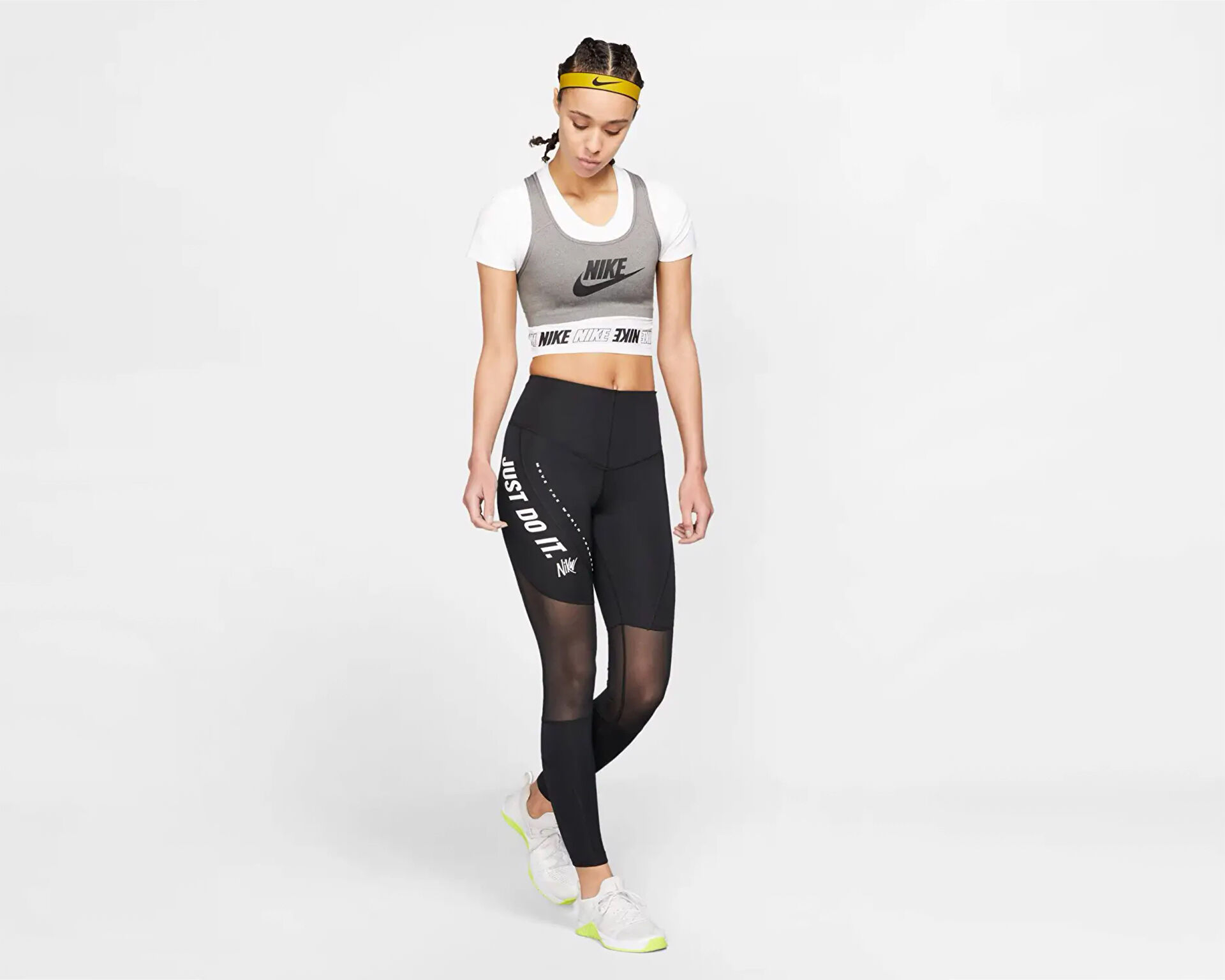 Nike Kad n Swoosh Futura Bra Gri 899370 091