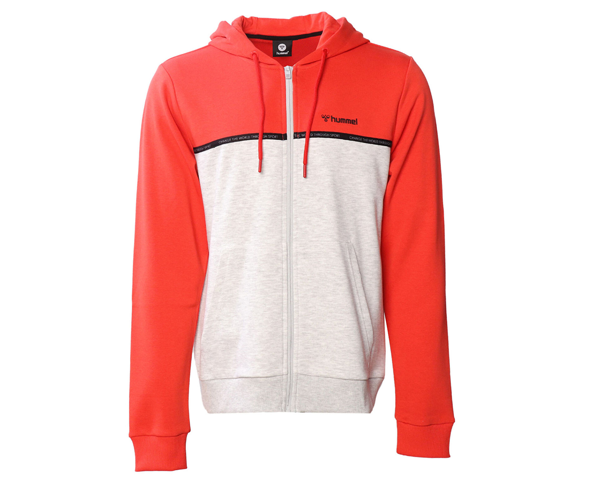 Hummel erkek zip hoodie hot sale