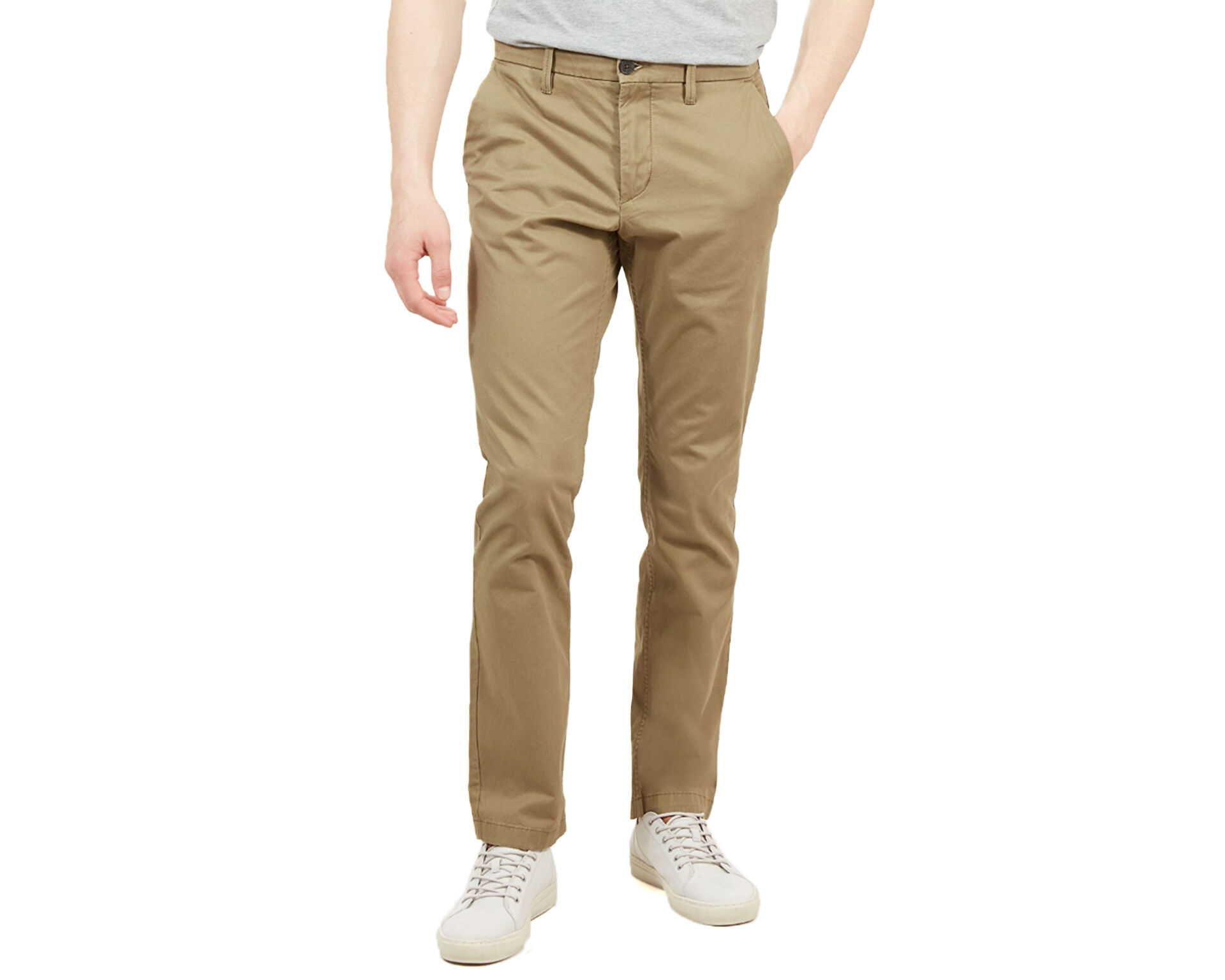 Timberland Erkek Squam Lake Stretch Twill Straight Chino Kahverengi A1NWU Q69