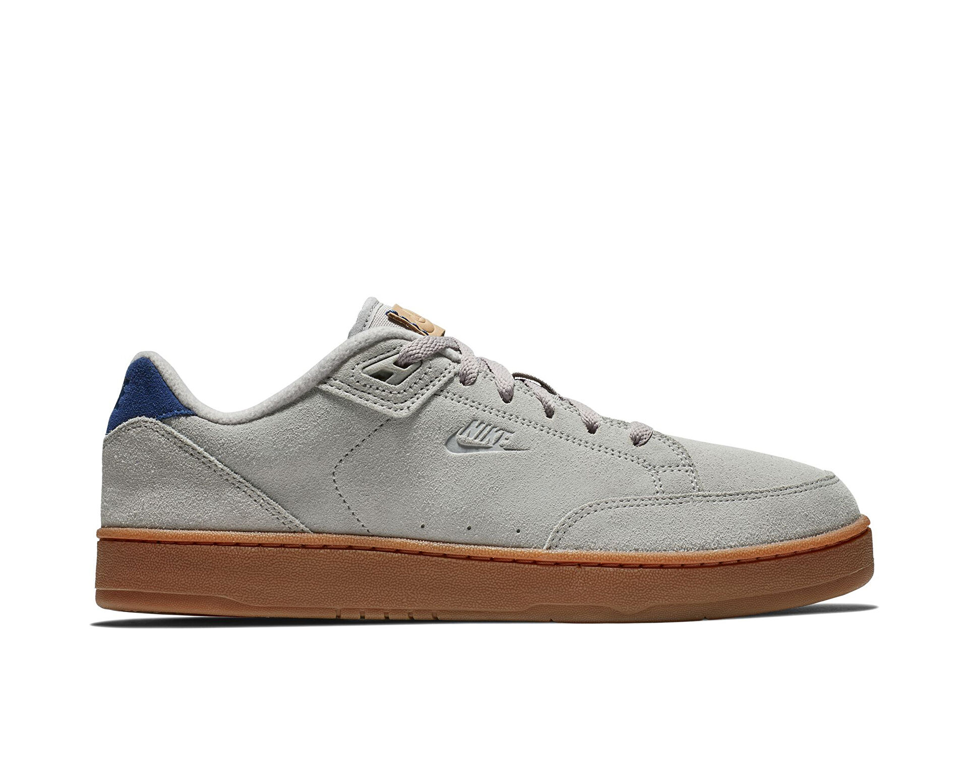 Nike Erkek Grandstand II Suede Gri AA2195 004