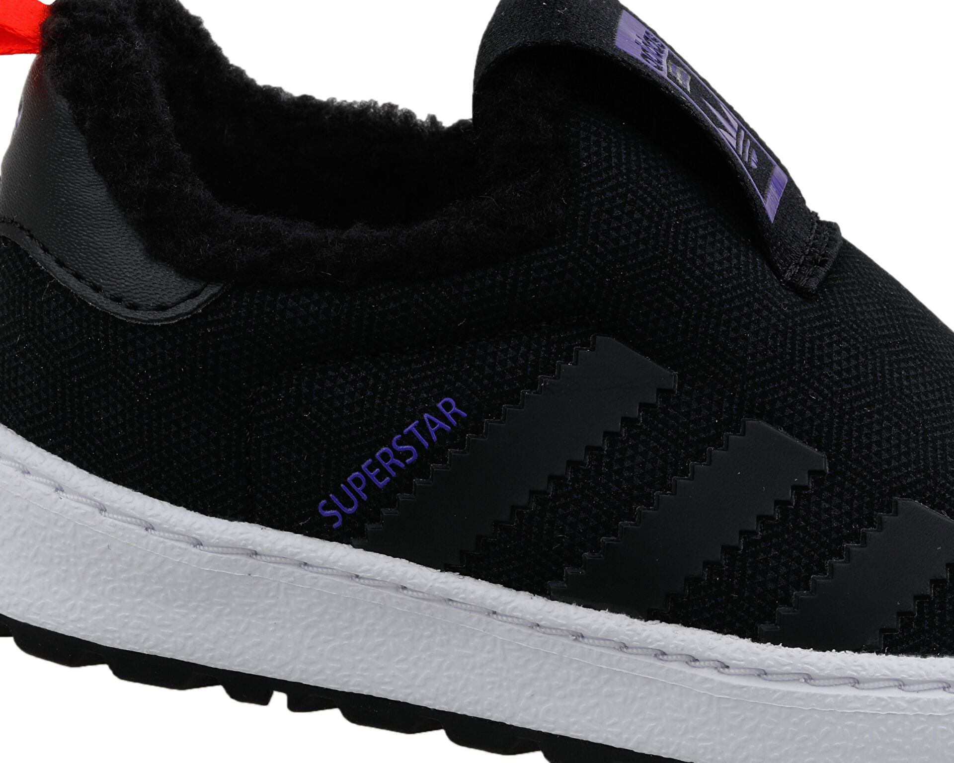 adidas Cocuk Superstar Winter 36 Siyah B22472