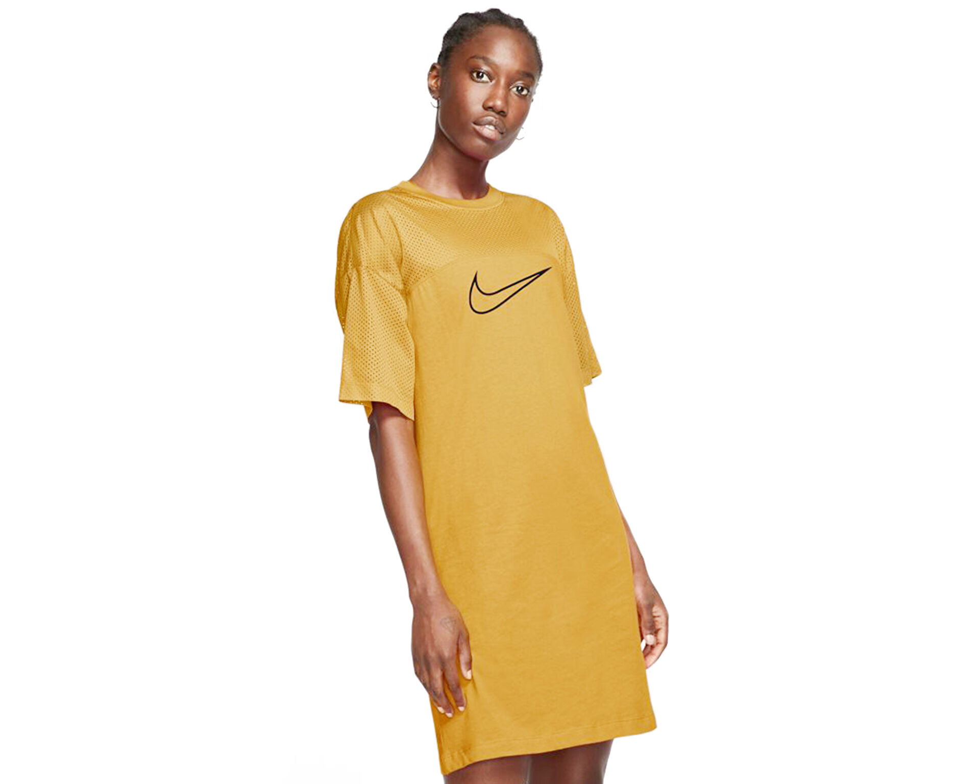 Nike sportswear mesh dress top